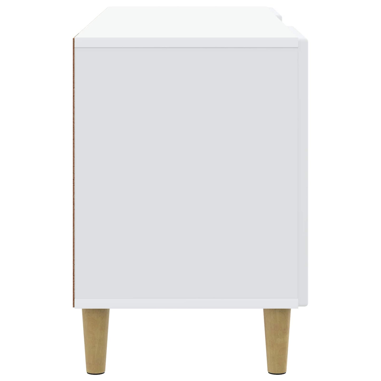 TV-kast Wit 102 x 34,5 x 50 cm Bewerkt hout is nu te koop bij PeponiXL, paradijselijk wonen!