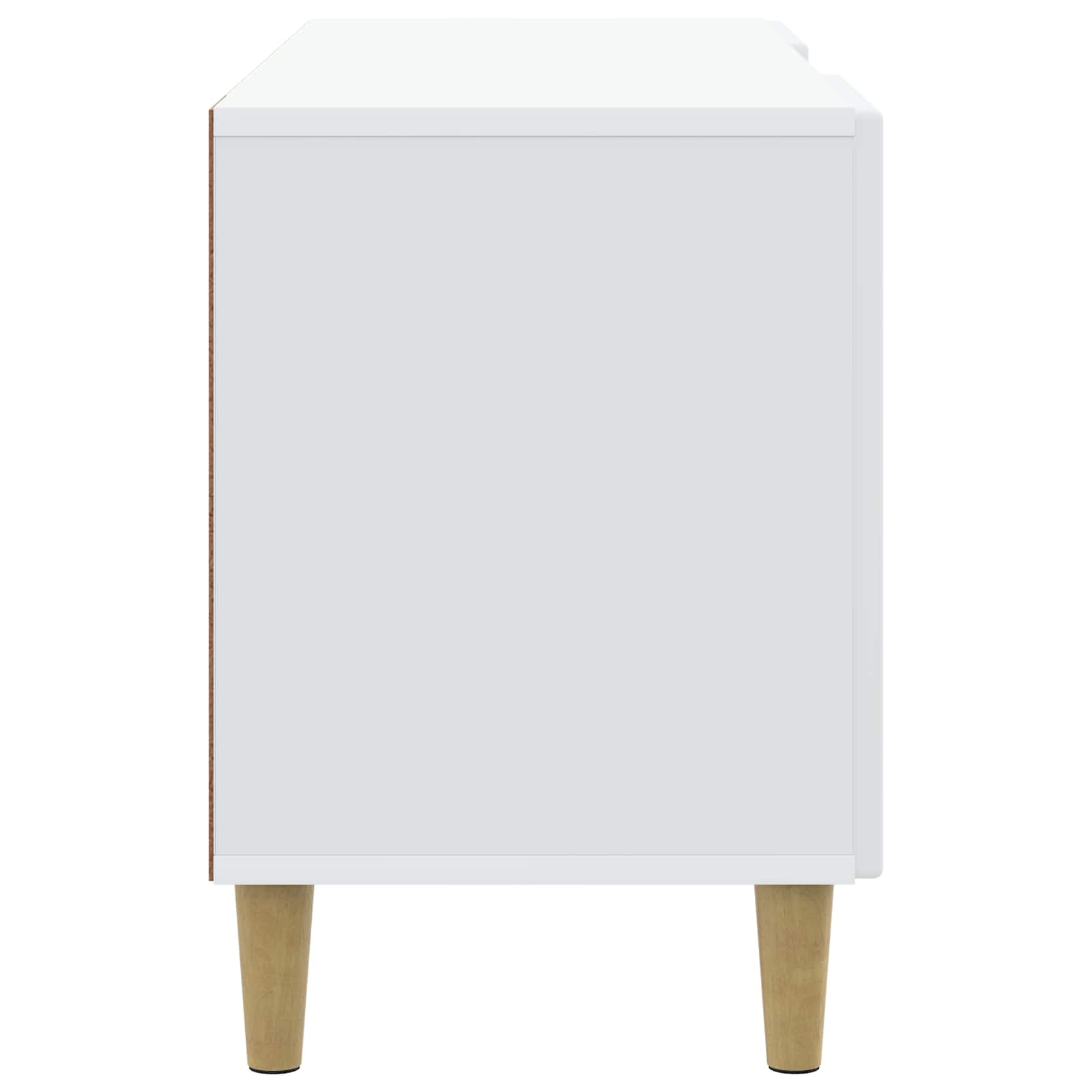 TV-kast Wit 102 x 34,5 x 50 cm Bewerkt hout is nu te koop bij PeponiXL, paradijselijk wonen!