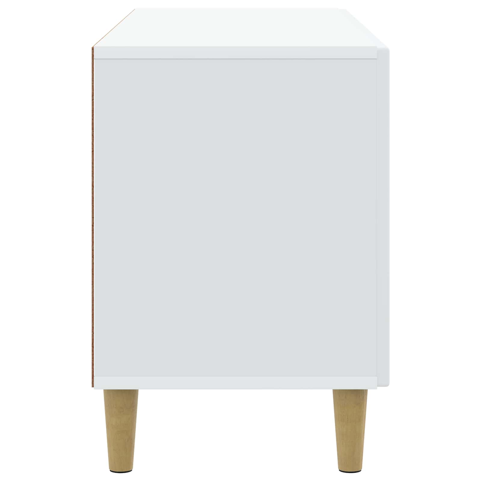 TV-kast Wit 99 x 34,5 x 50 cm Bewerkt hout is nu te koop bij PeponiXL, paradijselijk wonen!