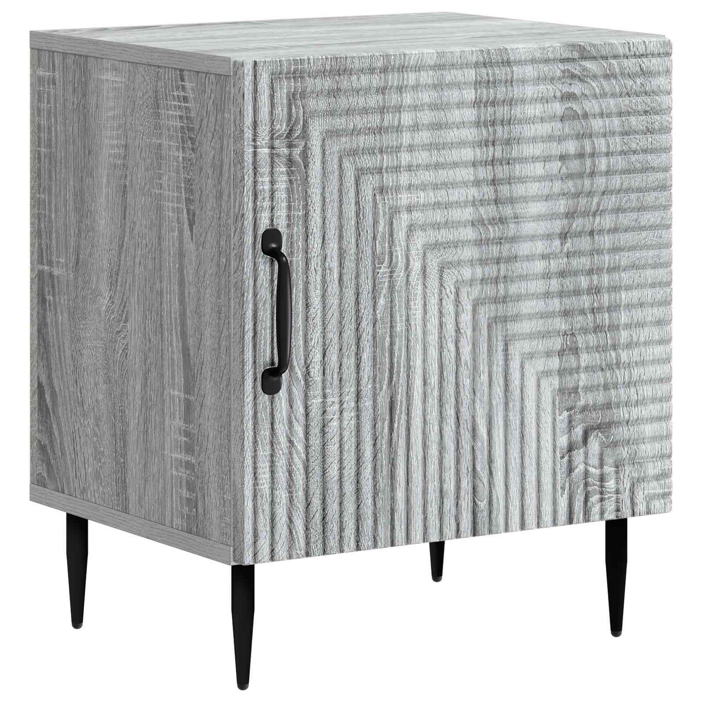 Nachtkastje 2 pcs Grijs sonoma 43 x 34,5 x 50 cm Bewerkt hout is nu te koop bij PeponiXL, paradijselijk wonen!