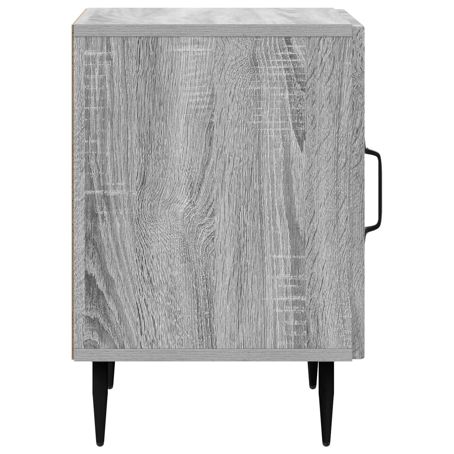 Nachtkastje 2 pcs Grijs sonoma 43 x 34,5 x 50 cm Bewerkt hout is nu te koop bij PeponiXL, paradijselijk wonen!