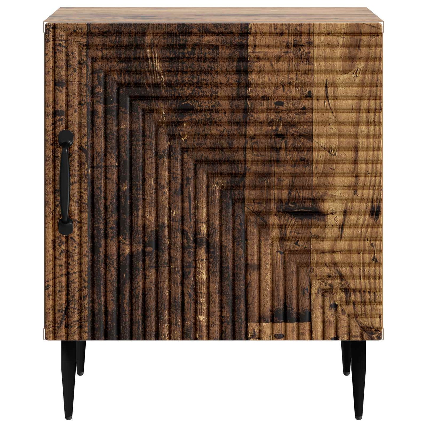 Nachtkastje Oud hout 43 x 34,5 x 50 cm Bewerkt hout is nu te koop bij PeponiXL, paradijselijk wonen!