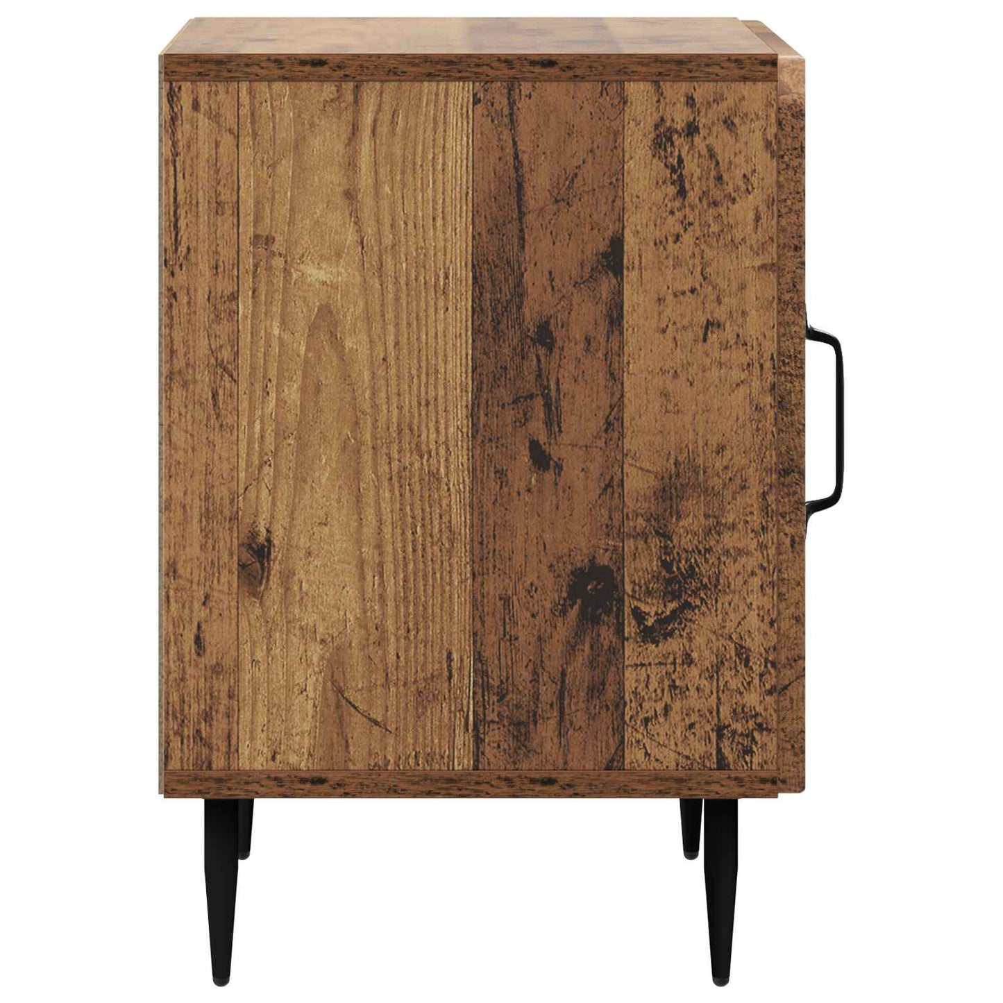 Nachtkastje 2 pcs Oud hout 43 x 34,5 x 50 cm Bewerkt hout is nu te koop bij PeponiXL, paradijselijk wonen!