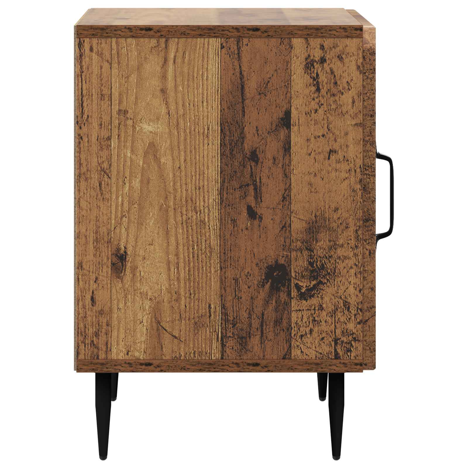 Nachtkastje 2 pcs Oud hout 43 x 34,5 x 50 cm Bewerkt hout is nu te koop bij PeponiXL, paradijselijk wonen!