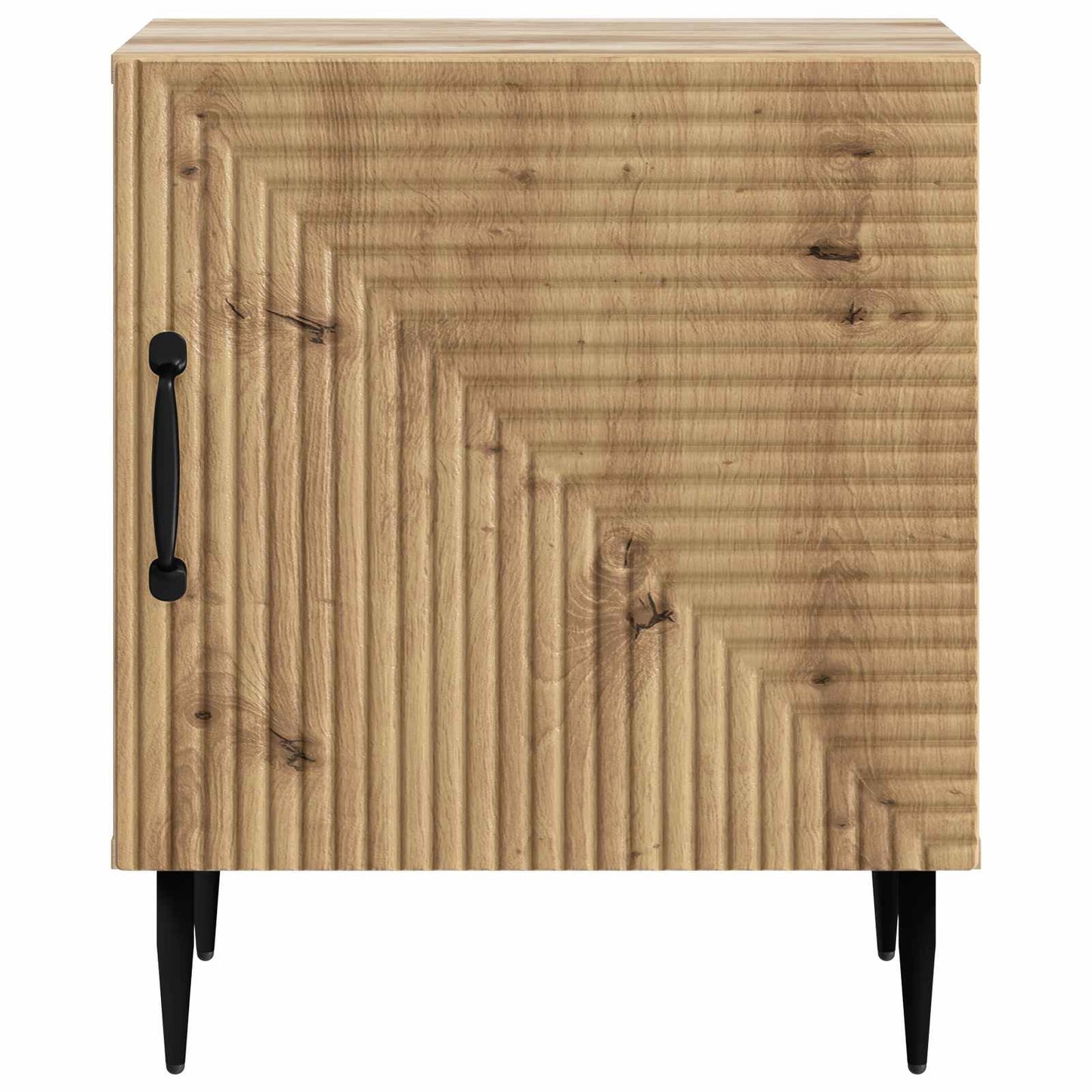 Nachtkastje 2 pcs Artisanaal eiken 43 x 34,5 x 50 cm is nu te koop bij PeponiXL, paradijselijk wonen!