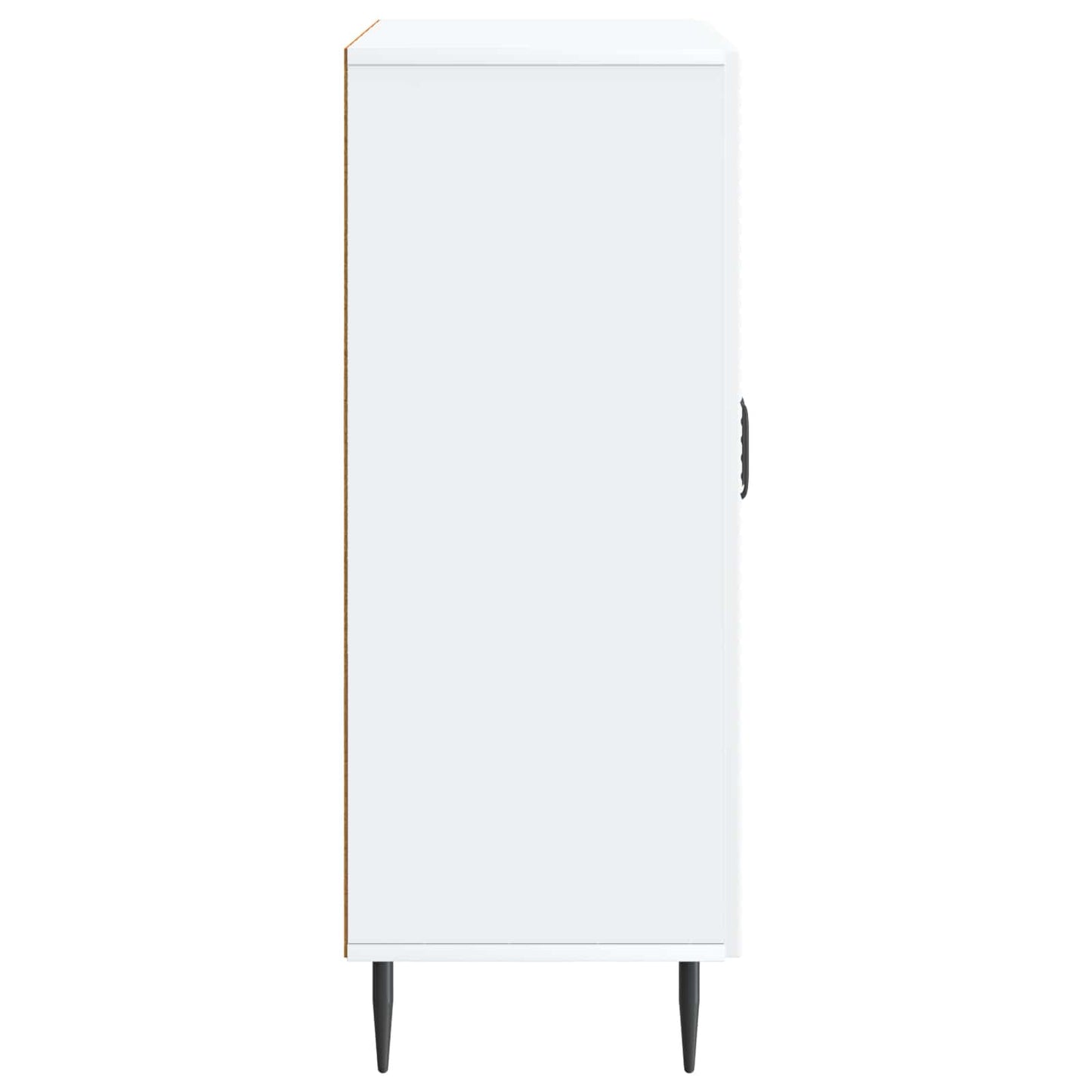Dressoir Wit 66 x 34,5 x 89,5 cm Bewerkt hout is nu te koop bij PeponiXL, paradijselijk wonen!