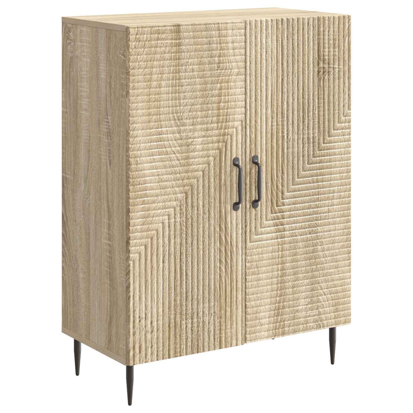 Dressoir Sonoma Eiken 66 x 34,5 x 89,5 cm Bewerkt hout is nu te koop bij PeponiXL, paradijselijk wonen!