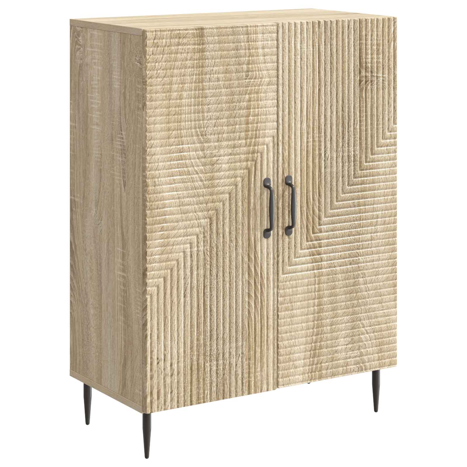 Dressoir Sonoma Eiken 66 x 34,5 x 89,5 cm Bewerkt hout is nu te koop bij PeponiXL, paradijselijk wonen!