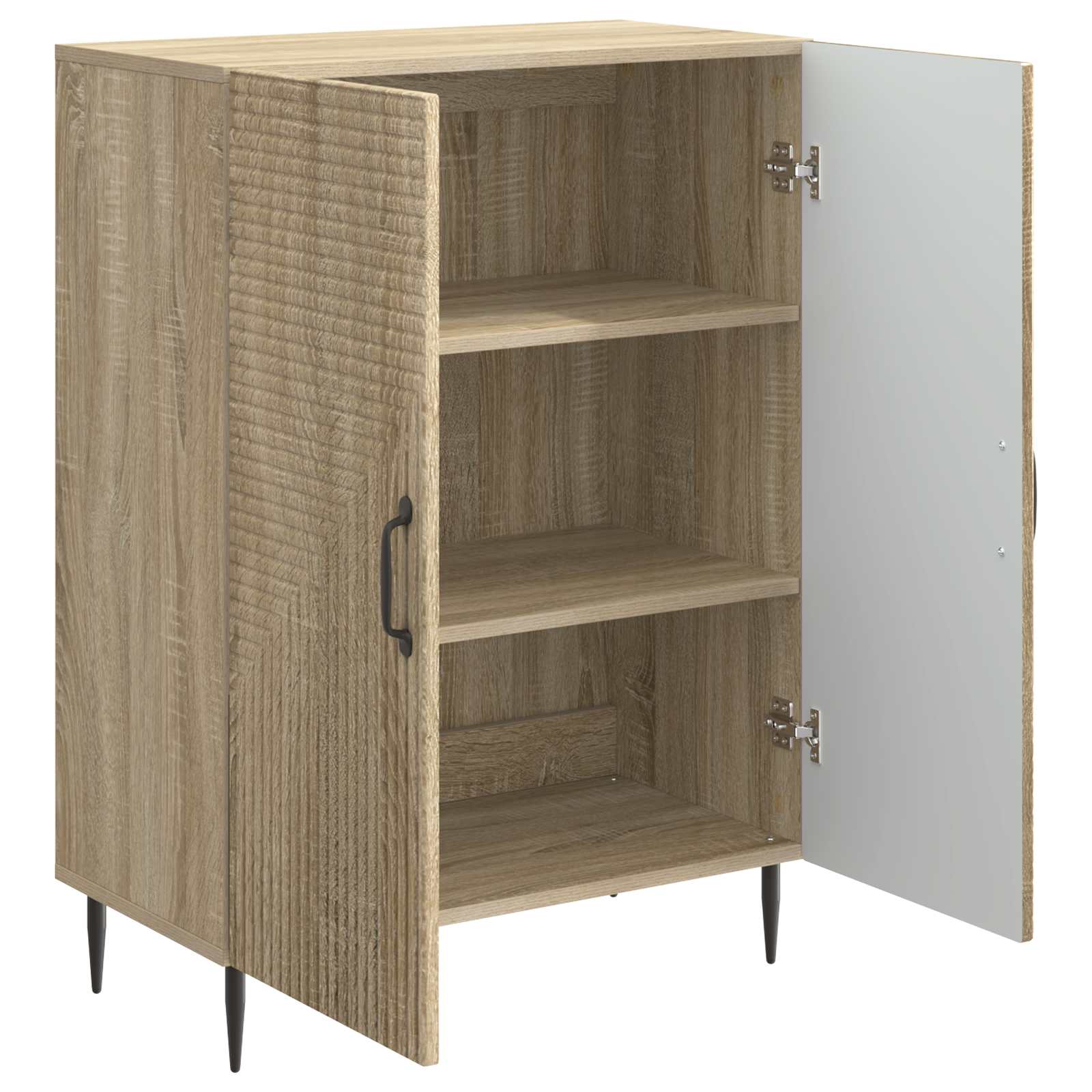 Dressoir Sonoma Eiken 66 x 34,5 x 89,5 cm Bewerkt hout is nu te koop bij PeponiXL, paradijselijk wonen!