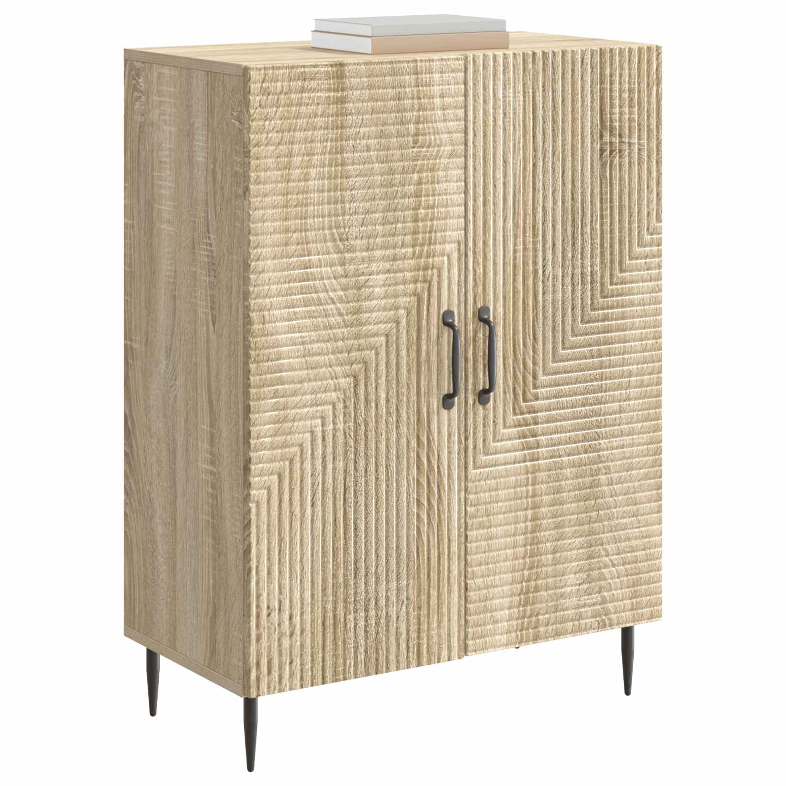 Dressoir Sonoma Eiken 66 x 34,5 x 89,5 cm Bewerkt hout is nu te koop bij PeponiXL, paradijselijk wonen!