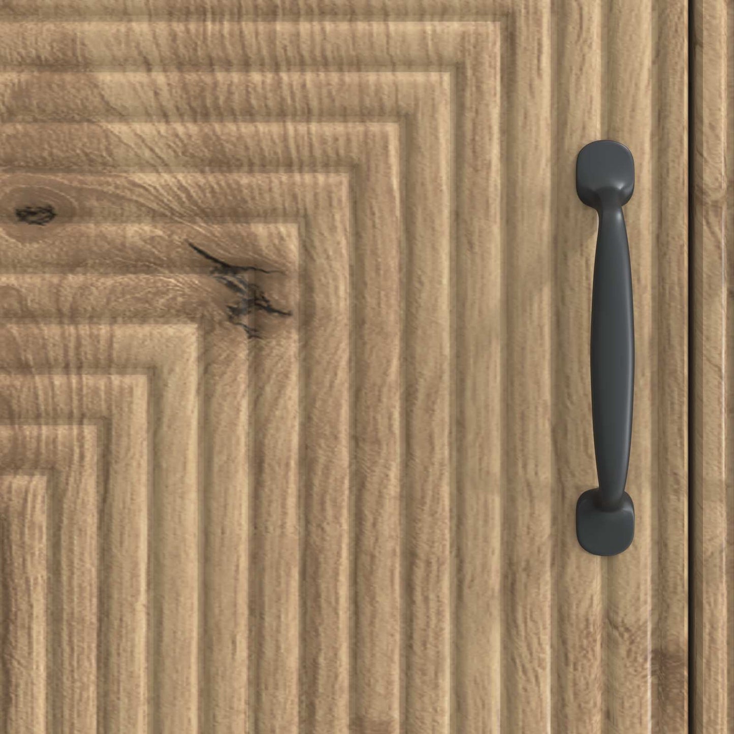 Dressoir Artisanaal eiken 66 x 34,5 x 89,5 cm Bewerkt hout is nu te koop bij PeponiXL, paradijselijk wonen!