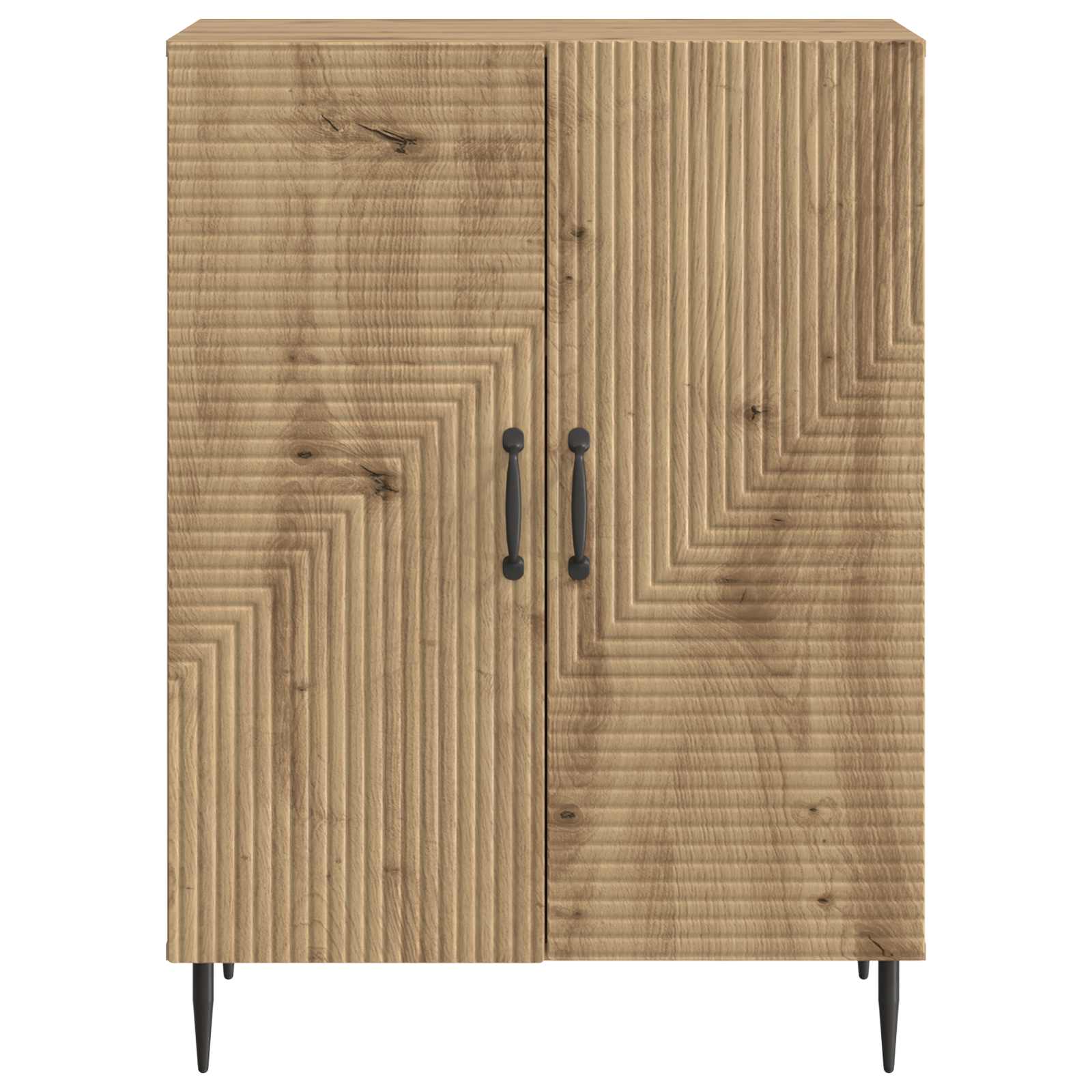 Dressoir Artisanaal eiken 66 x 34,5 x 89,5 cm Bewerkt hout is nu te koop bij PeponiXL, paradijselijk wonen!