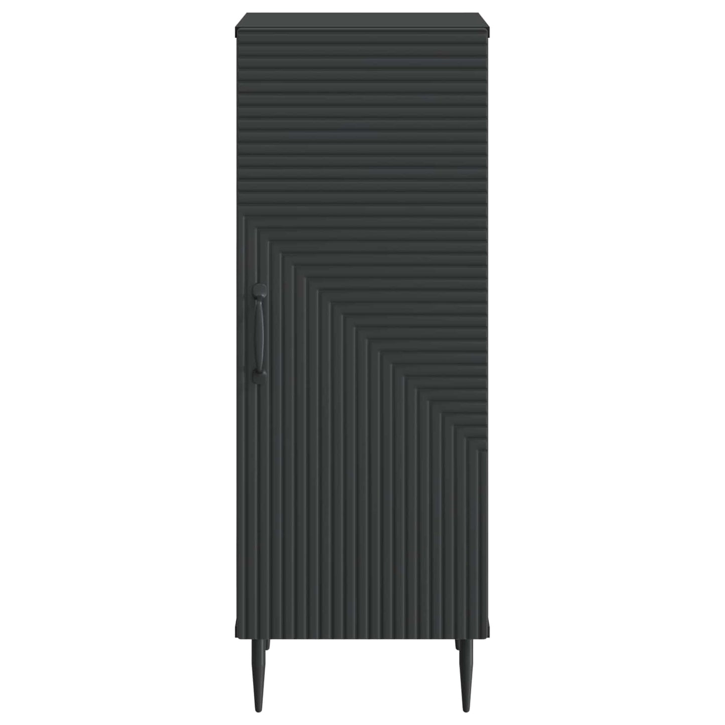 Dressoir Zwart 33 x 34,5 x 89,5 cm Bewerkt hout is nu te koop bij PeponiXL, paradijselijk wonen!