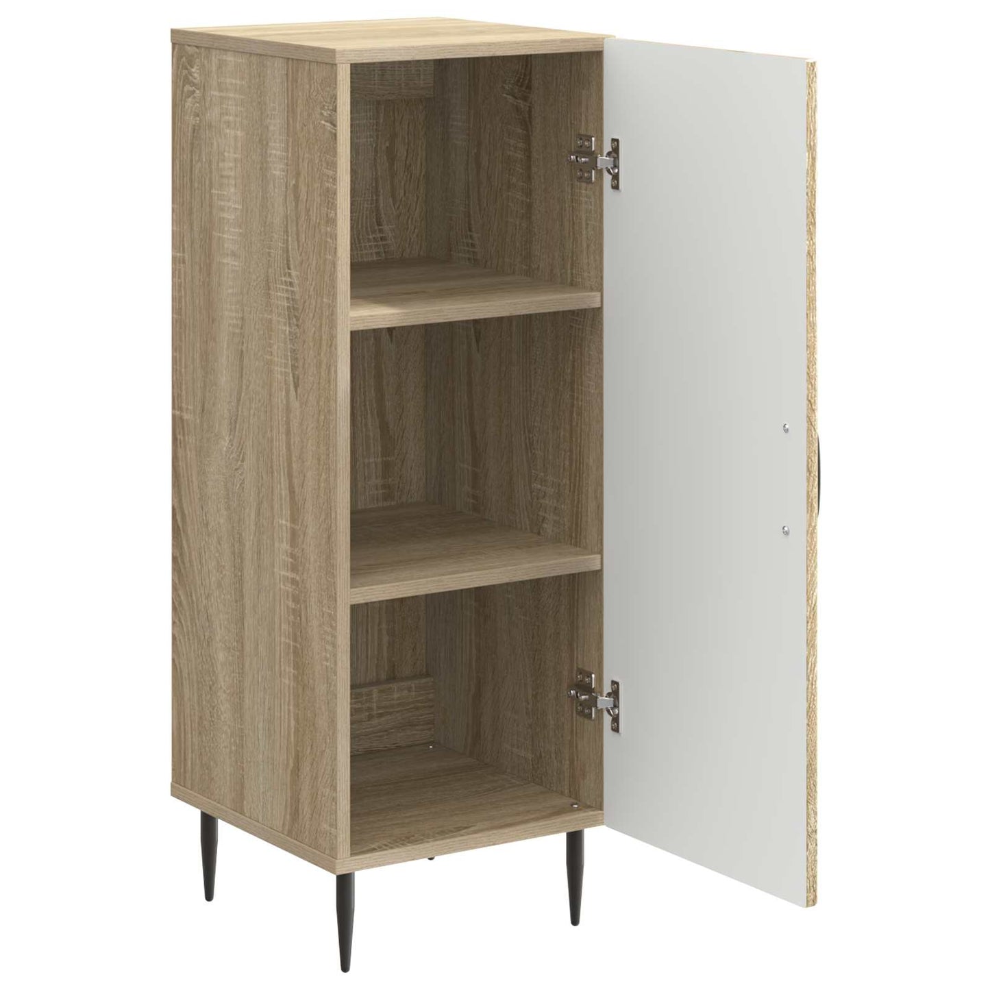 Dressoir Sonoma Eiken 33 x 34,5 x 89,5 cm Bewerkt hout is nu te koop bij PeponiXL, paradijselijk wonen!