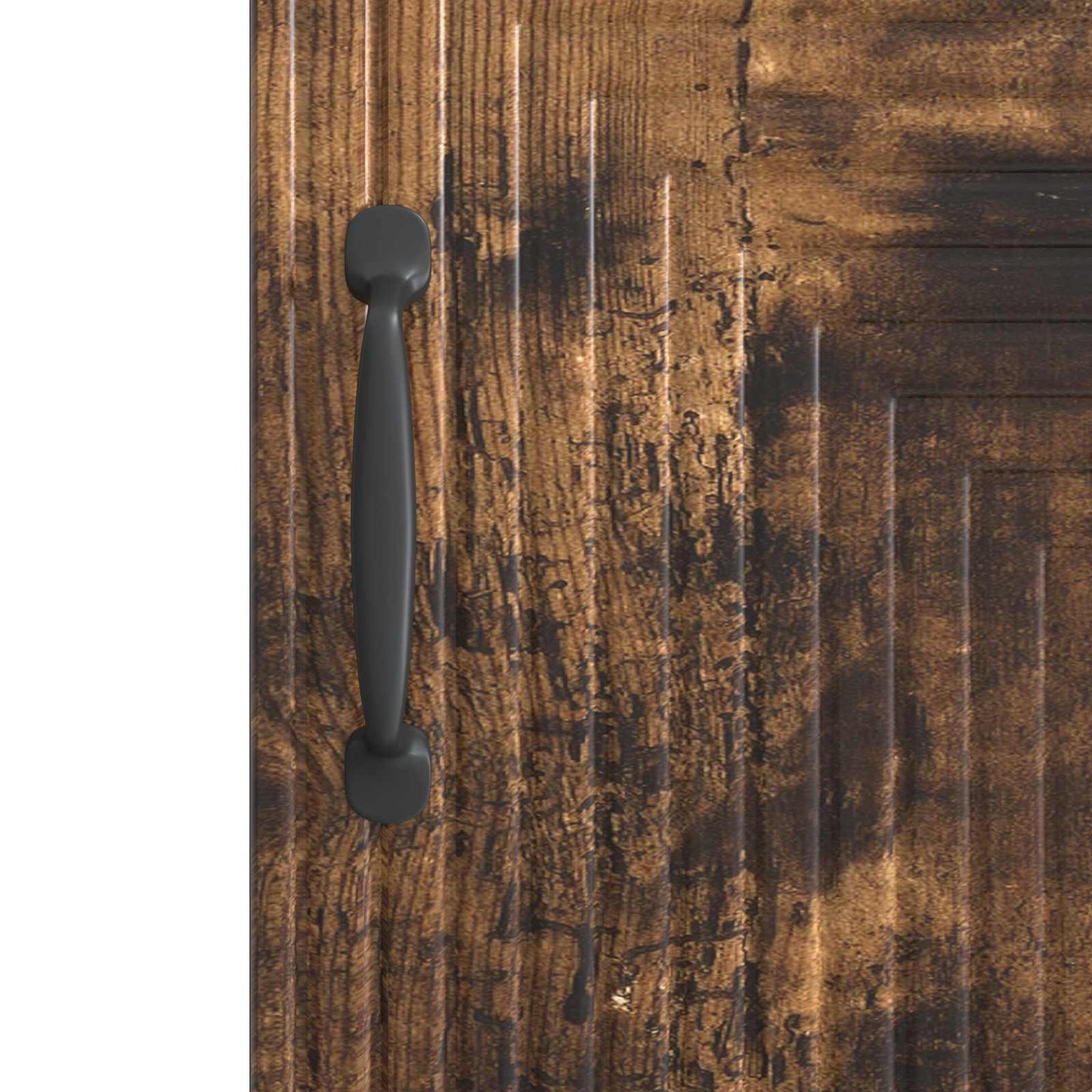 Dressoir Gerookt eiken 33 x 34,5 x 89,5 cm Bewerkt hout is nu te koop bij PeponiXL, paradijselijk wonen!