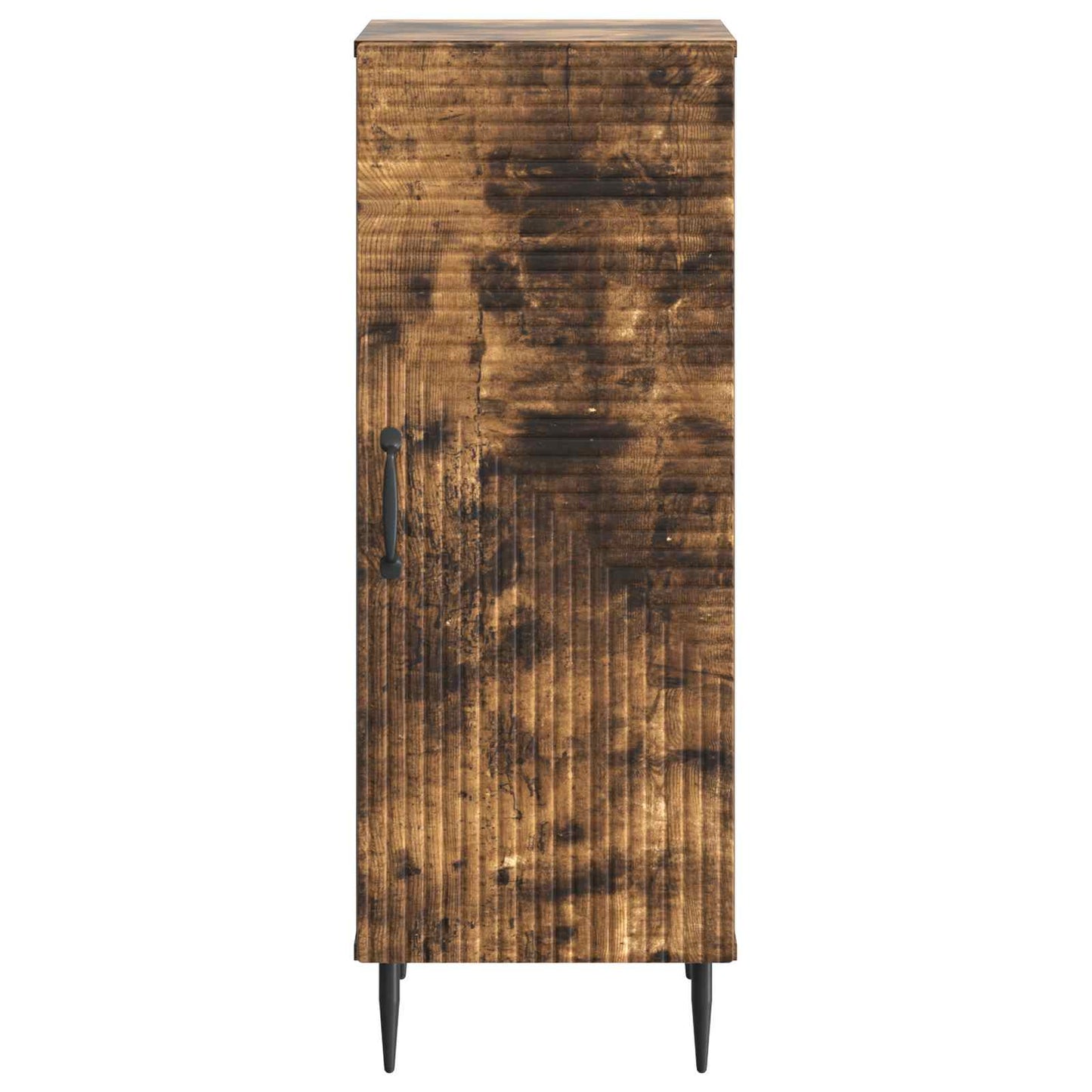 Dressoir Gerookt eiken 33 x 34,5 x 89,5 cm Bewerkt hout is nu te koop bij PeponiXL, paradijselijk wonen!