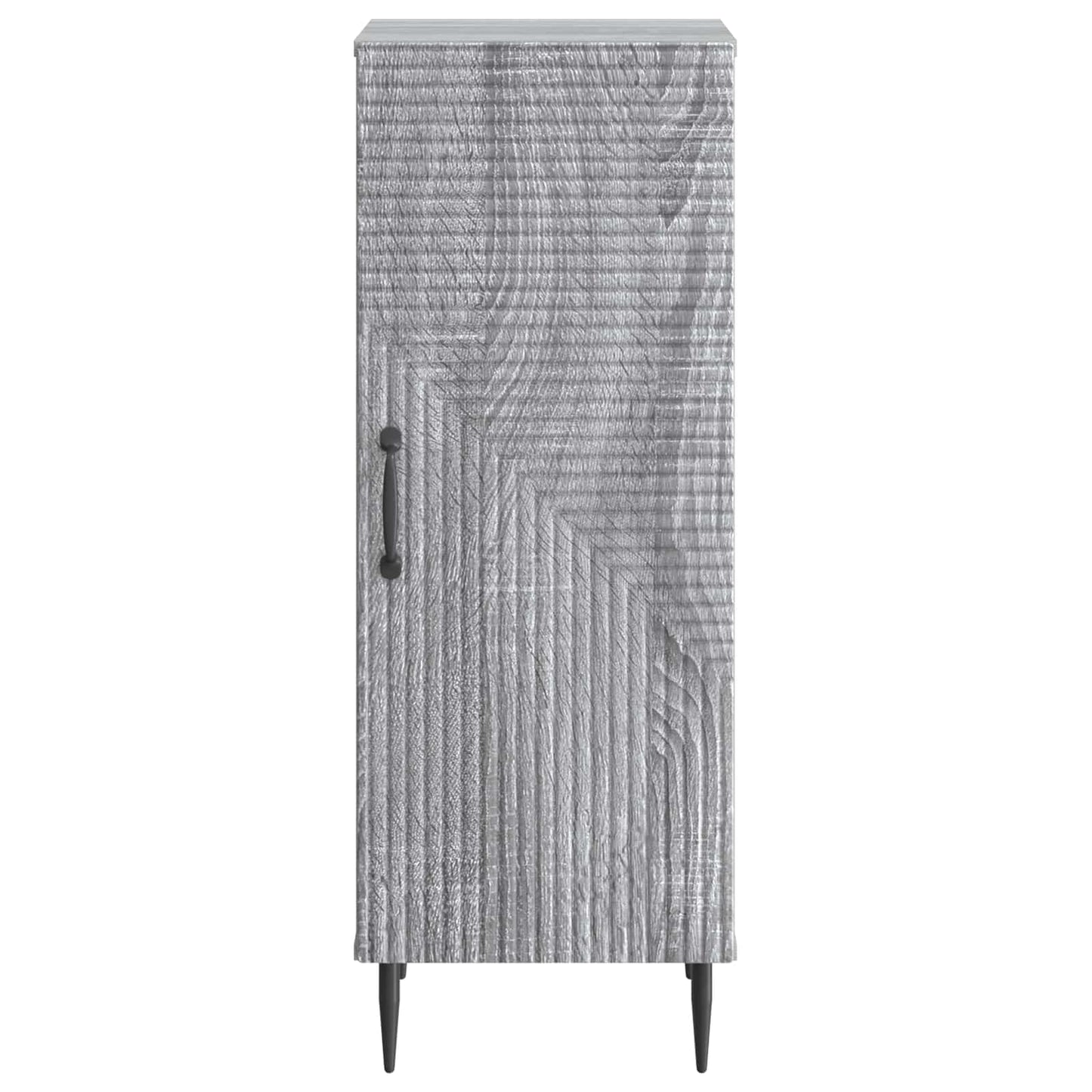 Dressoir Grijs sonoma 33 x 34,5 x 89,5 cm Bewerkt hout is nu te koop bij PeponiXL, paradijselijk wonen!