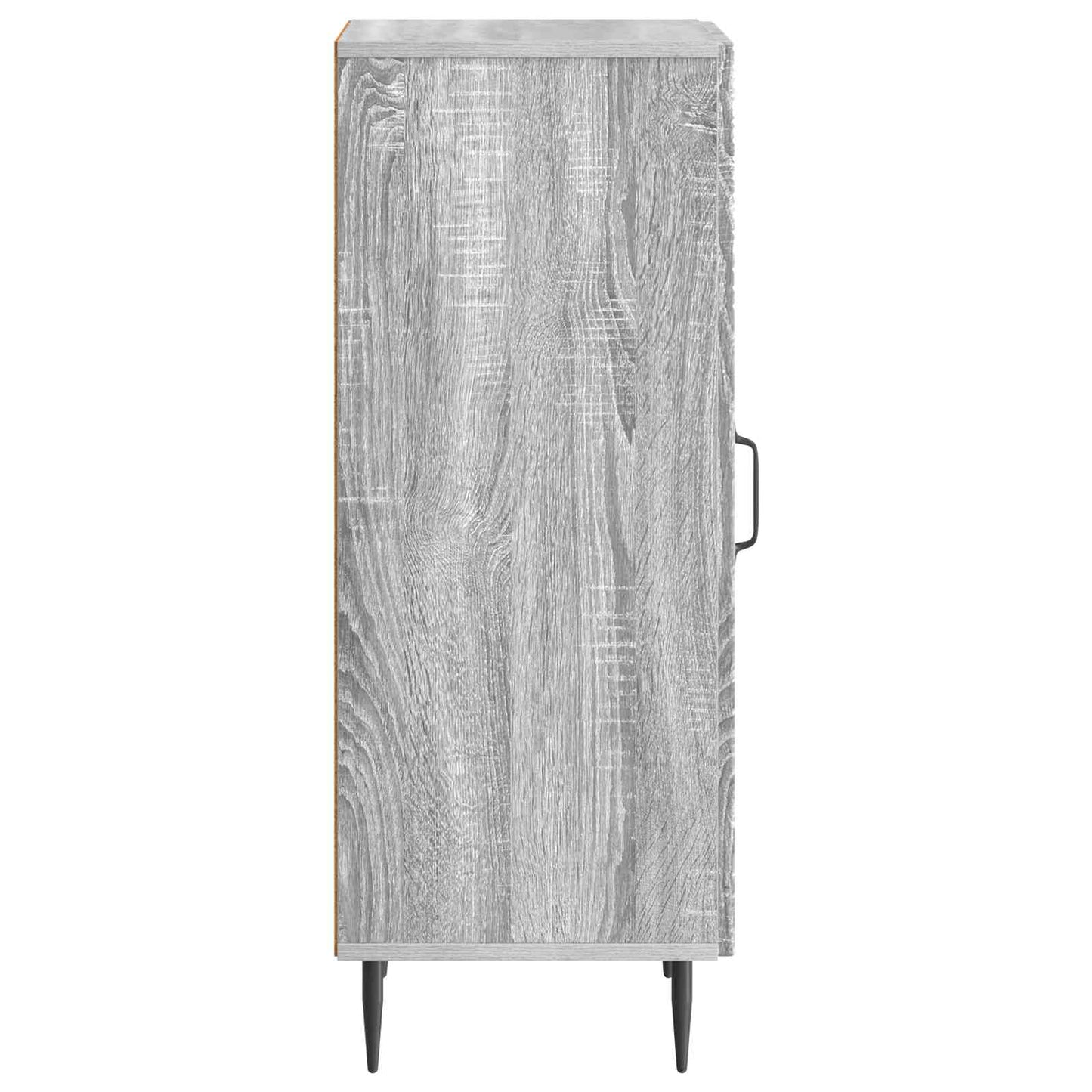 Dressoir Grijs sonoma 33 x 34,5 x 89,5 cm Bewerkt hout is nu te koop bij PeponiXL, paradijselijk wonen!