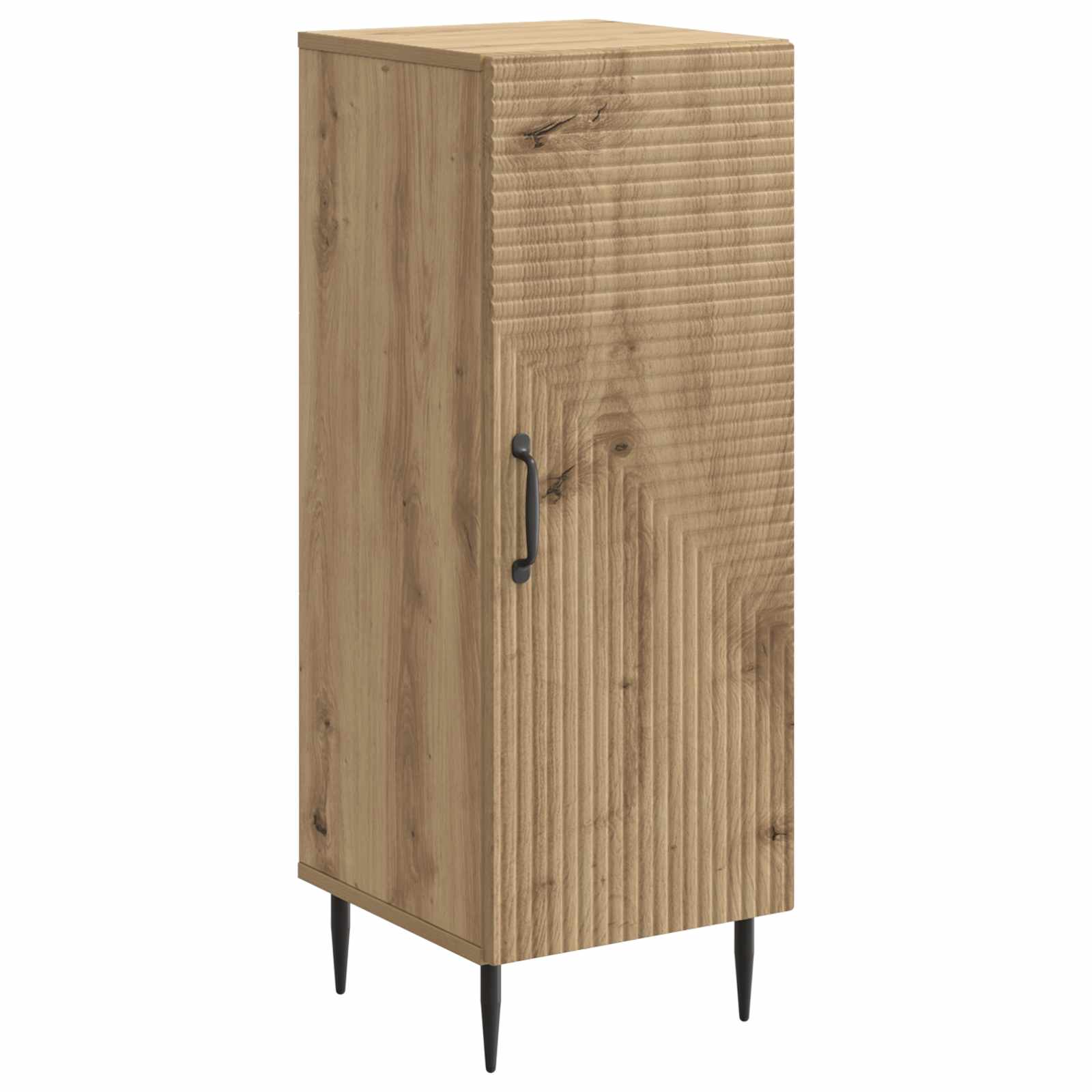 Dressoir Artisanaal eiken 33 x 34,5 x 89,5 cm Bewerkt hout is nu te koop bij PeponiXL, paradijselijk wonen!