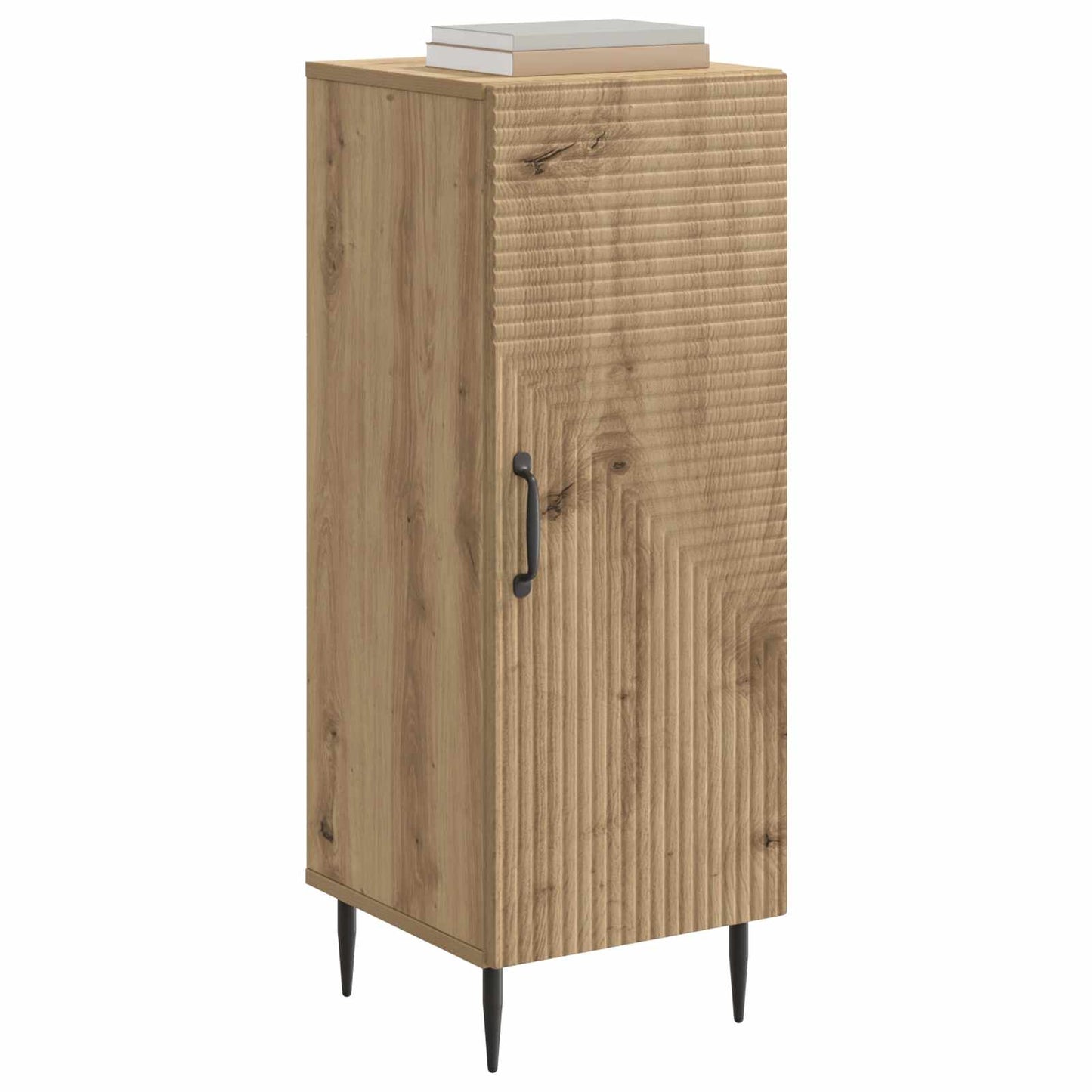 Dressoir Artisanaal eiken 33 x 34,5 x 89,5 cm Bewerkt hout is nu te koop bij PeponiXL, paradijselijk wonen!