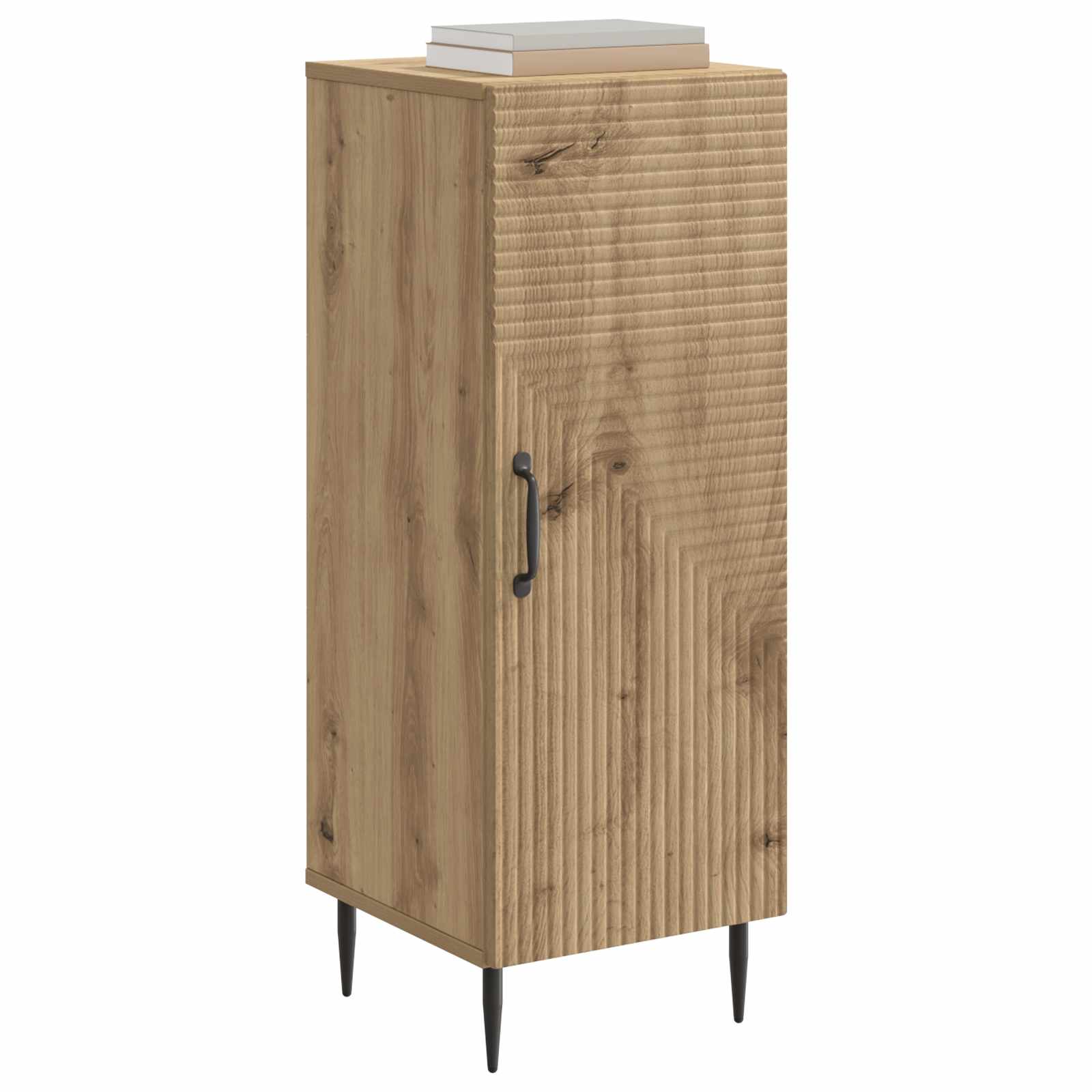 Dressoir Artisanaal eiken 33 x 34,5 x 89,5 cm Bewerkt hout is nu te koop bij PeponiXL, paradijselijk wonen!