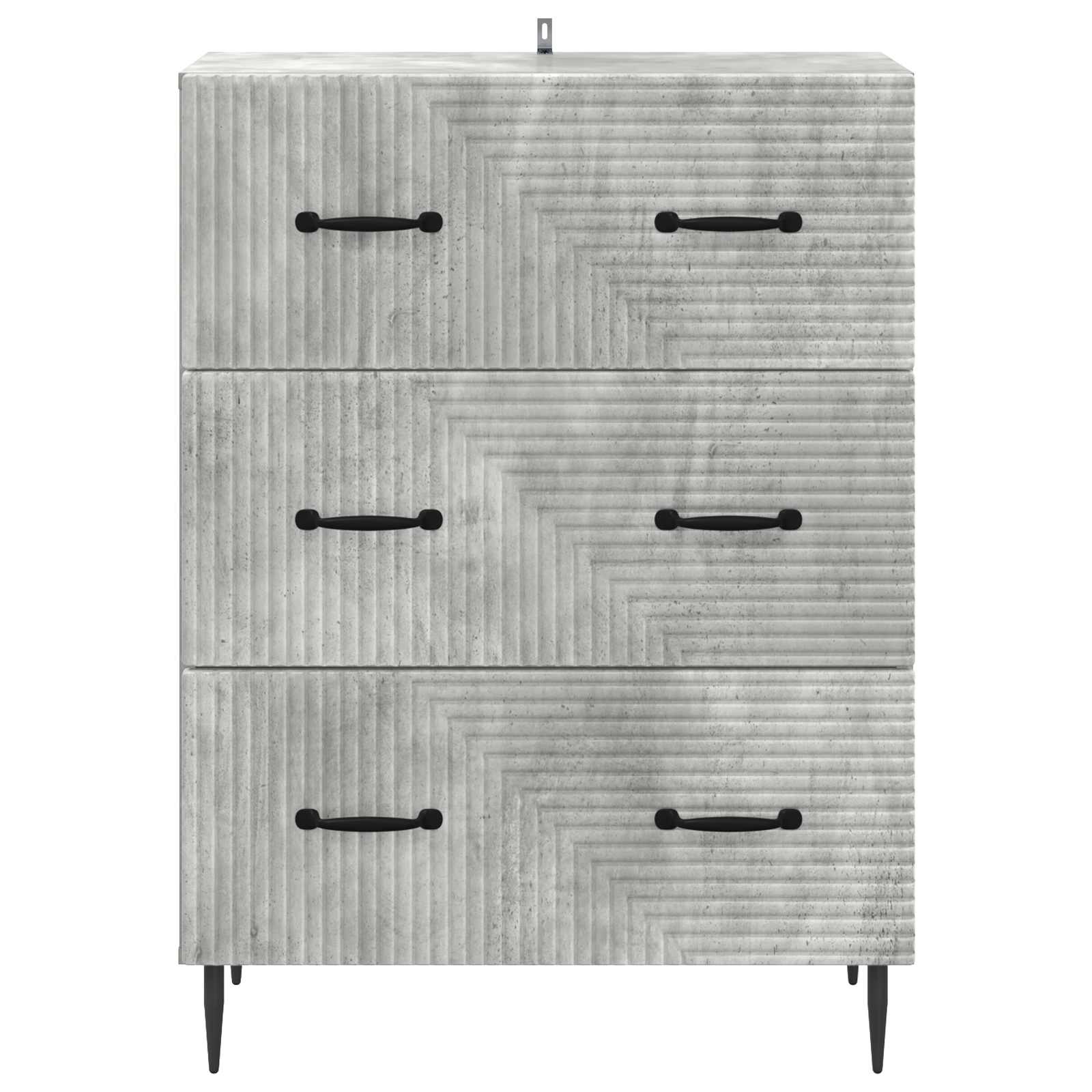 Ladenkast Betongrijs 66 x 34,5 x 89,5 cm Bewerkt hout is nu te koop bij PeponiXL, paradijselijk wonen!