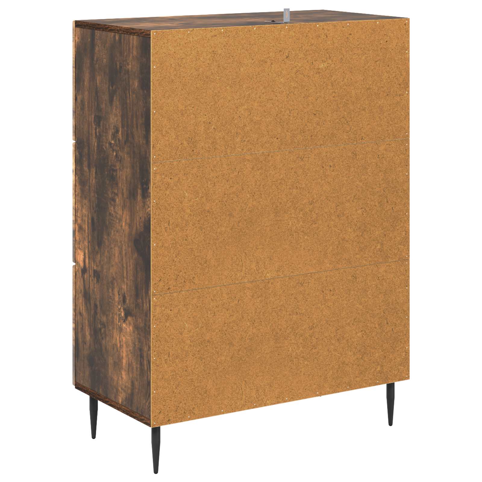 Ladenkast Gerookt eiken 66 x 34,5 x 89,5 cm Bewerkt hout is nu te koop bij PeponiXL, paradijselijk wonen!