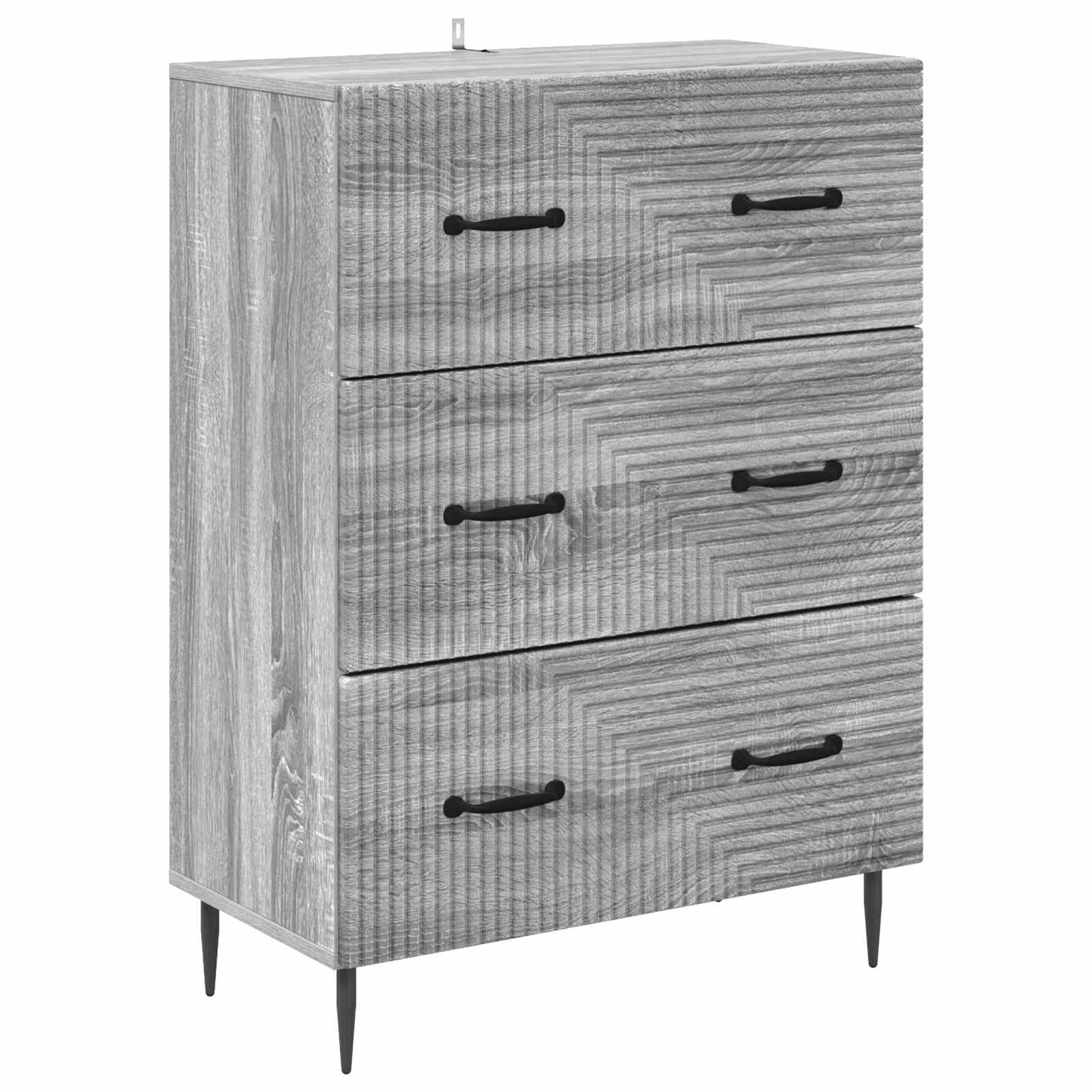 Ladenkast Grijs Sonoma 66 x 34,5 x 89,5 cm Bewerkt hout is nu te koop bij PeponiXL, paradijselijk wonen!