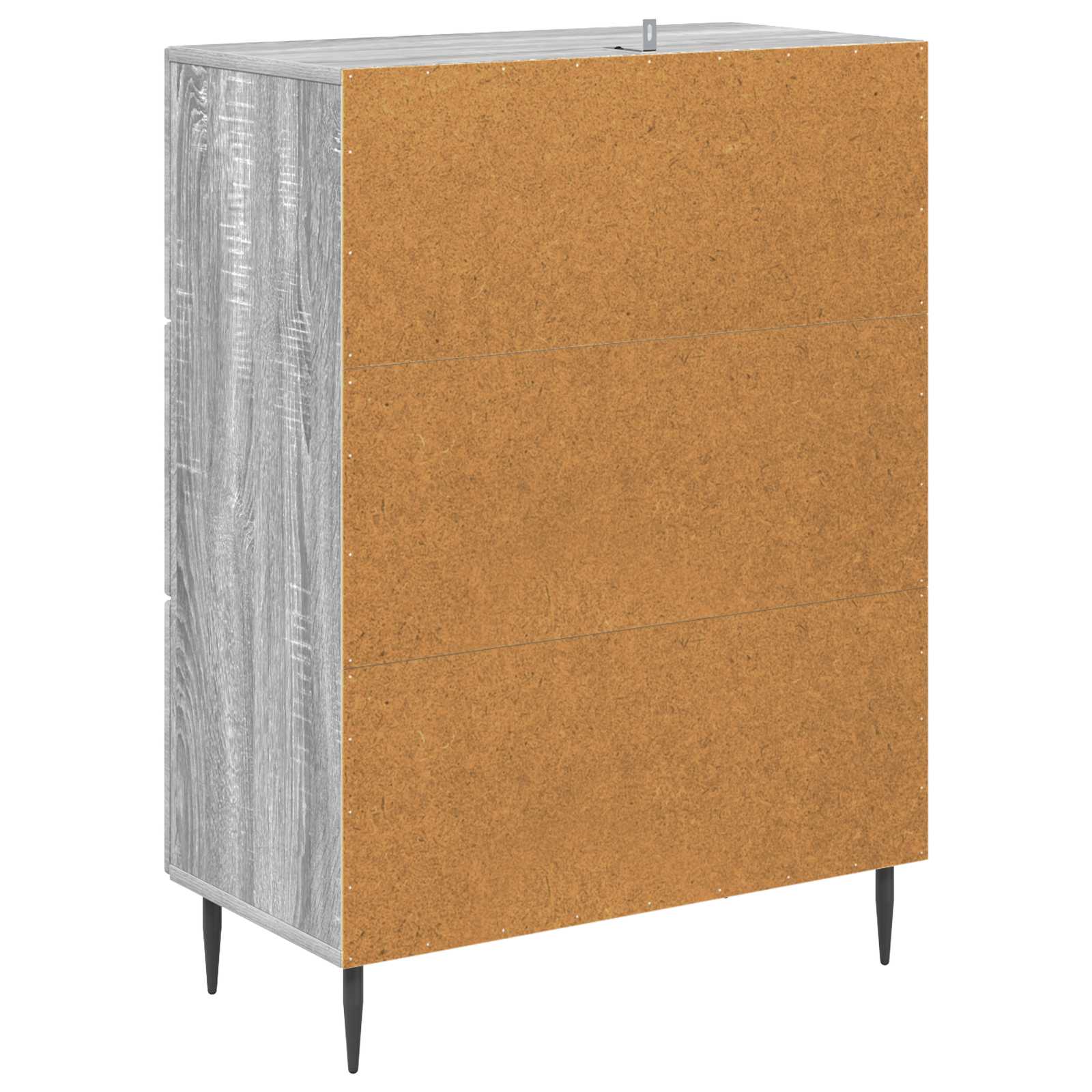 Ladenkast Grijs Sonoma 66 x 34,5 x 89,5 cm Bewerkt hout is nu te koop bij PeponiXL, paradijselijk wonen!
