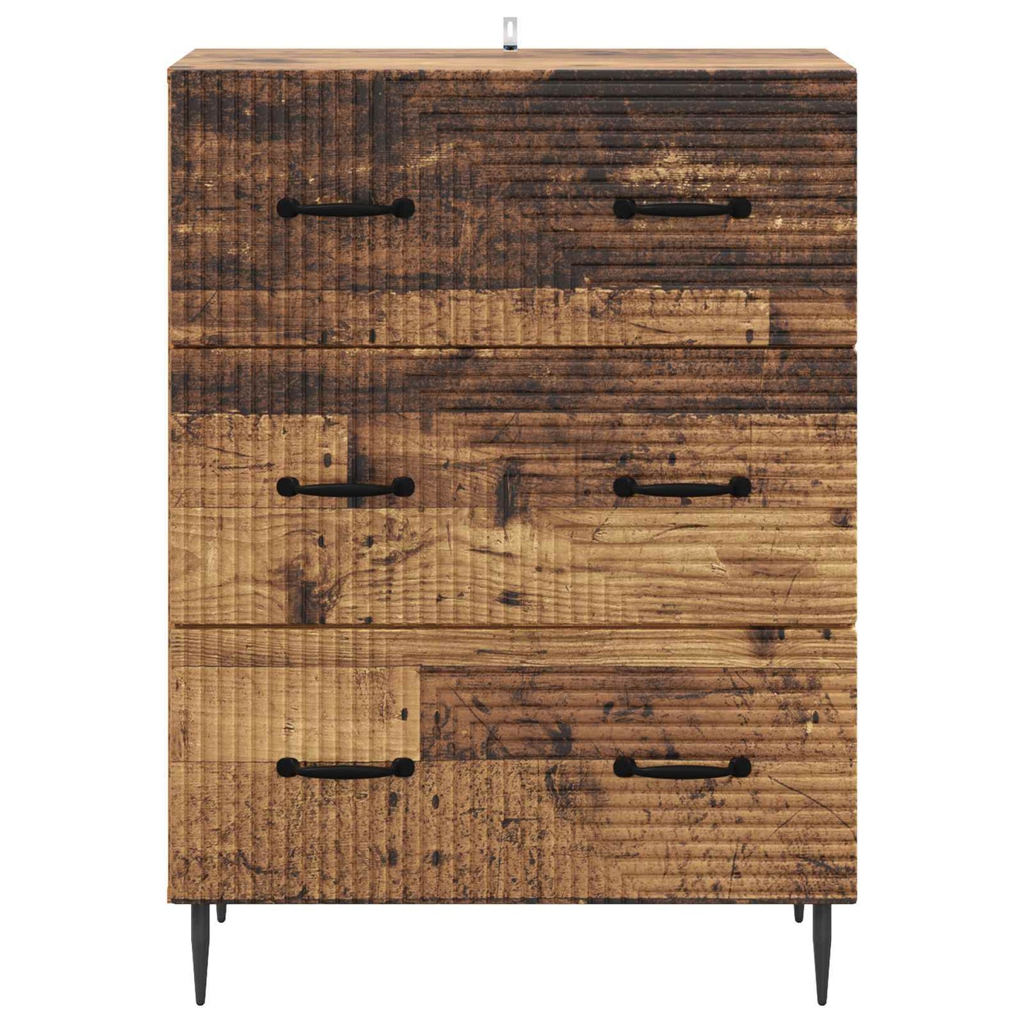 Ladenkast Oud hout 66 x 34,5 x 89,5 cm Bewerkt hout is nu te koop bij PeponiXL, paradijselijk wonen!