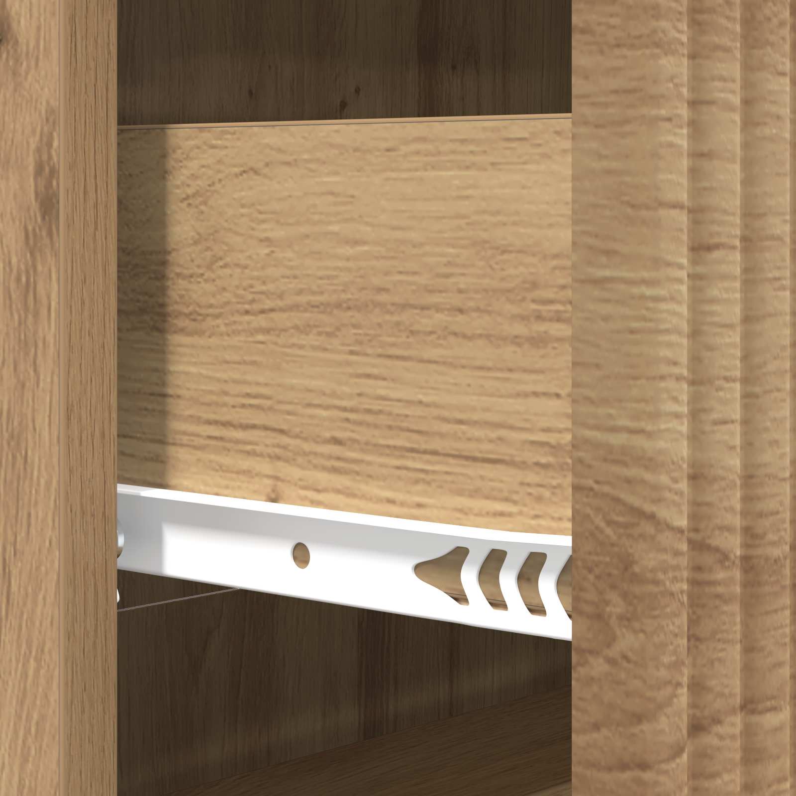 Ladenkast Artisanaal eiken 66 x 34,5 x 89,5 cm Bewerkt hout is nu te koop bij PeponiXL, paradijselijk wonen!