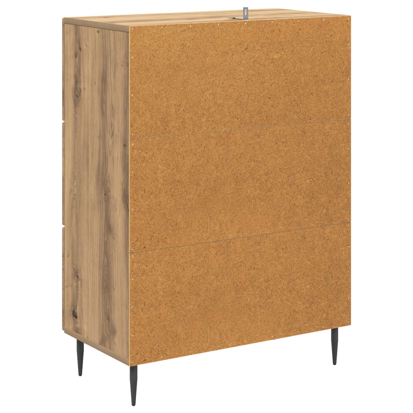 Ladenkast Artisanaal eiken 66 x 34,5 x 89,5 cm Bewerkt hout is nu te koop bij PeponiXL, paradijselijk wonen!
