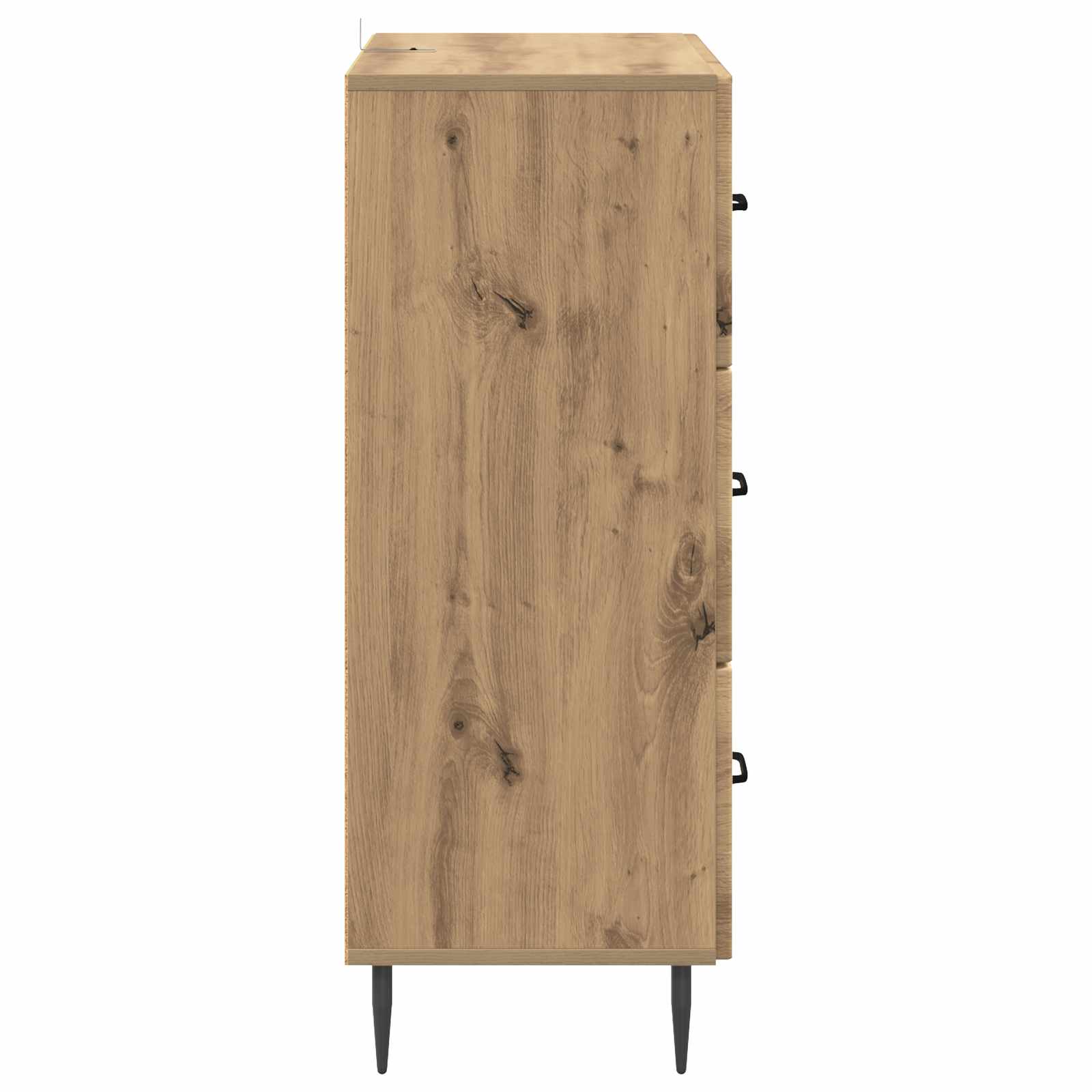 Ladenkast Artisanaal eiken 66 x 34,5 x 89,5 cm Bewerkt hout is nu te koop bij PeponiXL, paradijselijk wonen!