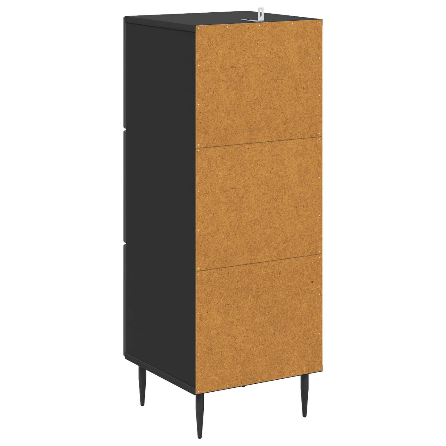 Ladenkast Zwart 33 x 34,5 x 89,5 cm Bewerkt hout is nu te koop bij PeponiXL, paradijselijk wonen!