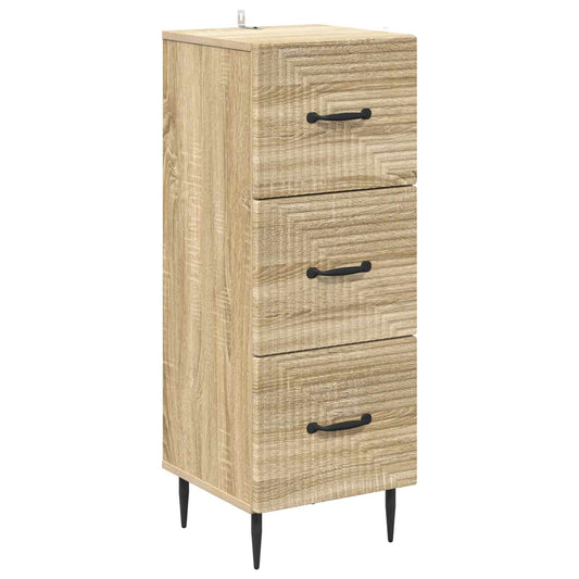 Ladenkast Sonoma Eiken 33 x 34,5 x 89,5 cm Bewerkt hout is nu te koop bij PeponiXL, paradijselijk wonen!