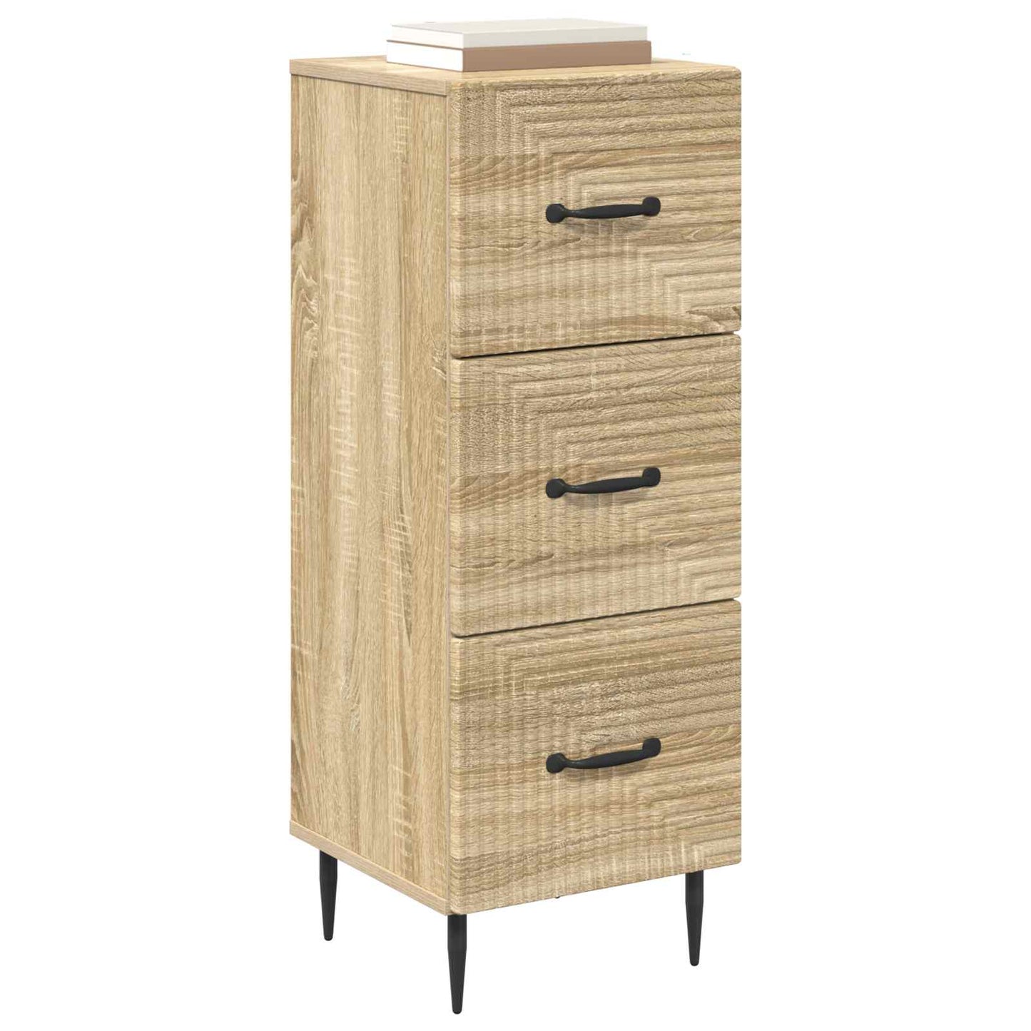 Ladenkast Sonoma Eiken 33 x 34,5 x 89,5 cm Bewerkt hout is nu te koop bij PeponiXL, paradijselijk wonen!