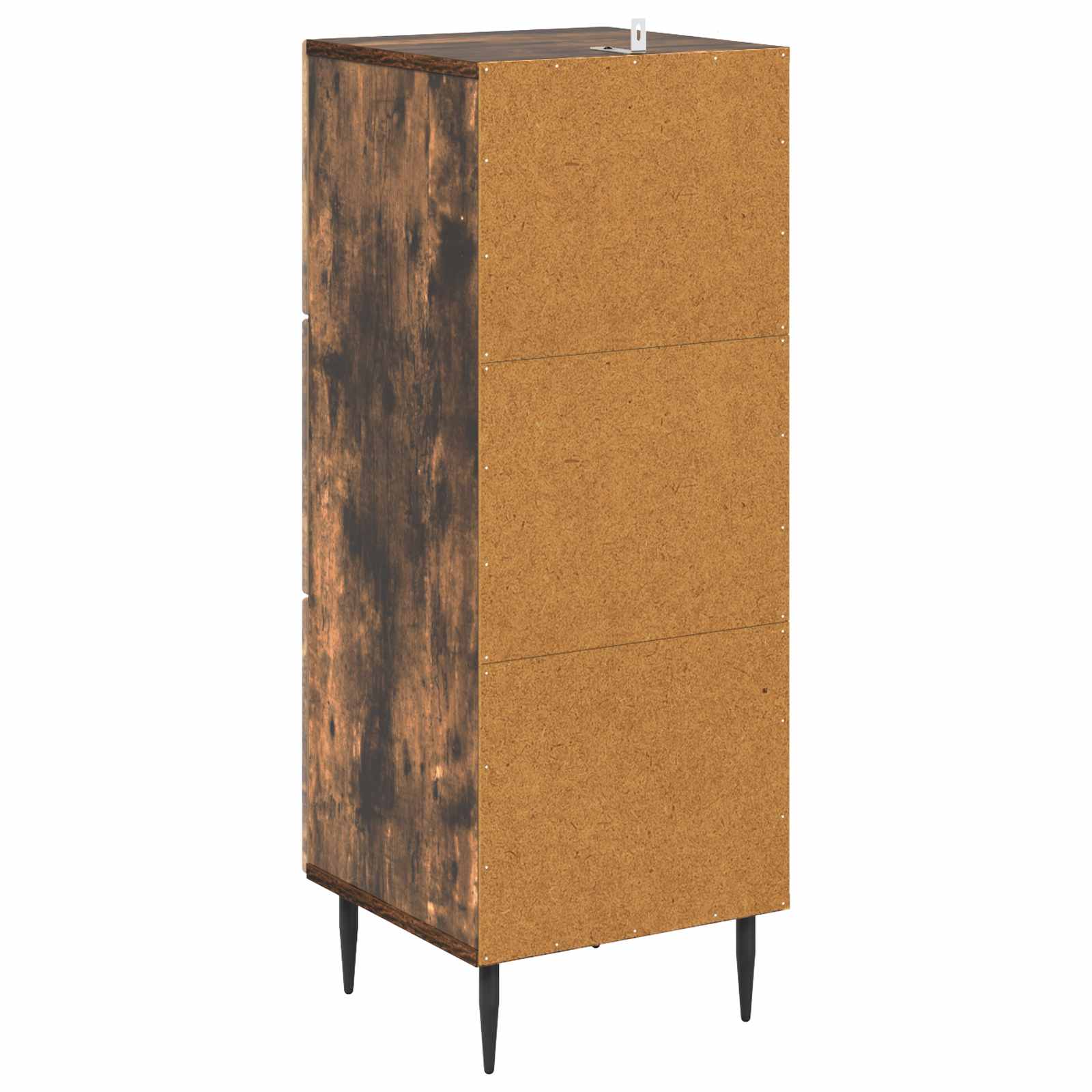 Ladenkast Gerookt eiken 33 x 34,5 x 89,5 cm Bewerkt hout is nu te koop bij PeponiXL, paradijselijk wonen!