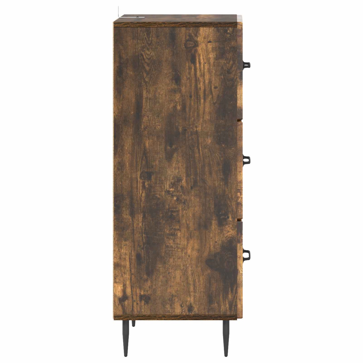 Ladenkast Gerookt eiken 33 x 34,5 x 89,5 cm Bewerkt hout is nu te koop bij PeponiXL, paradijselijk wonen!