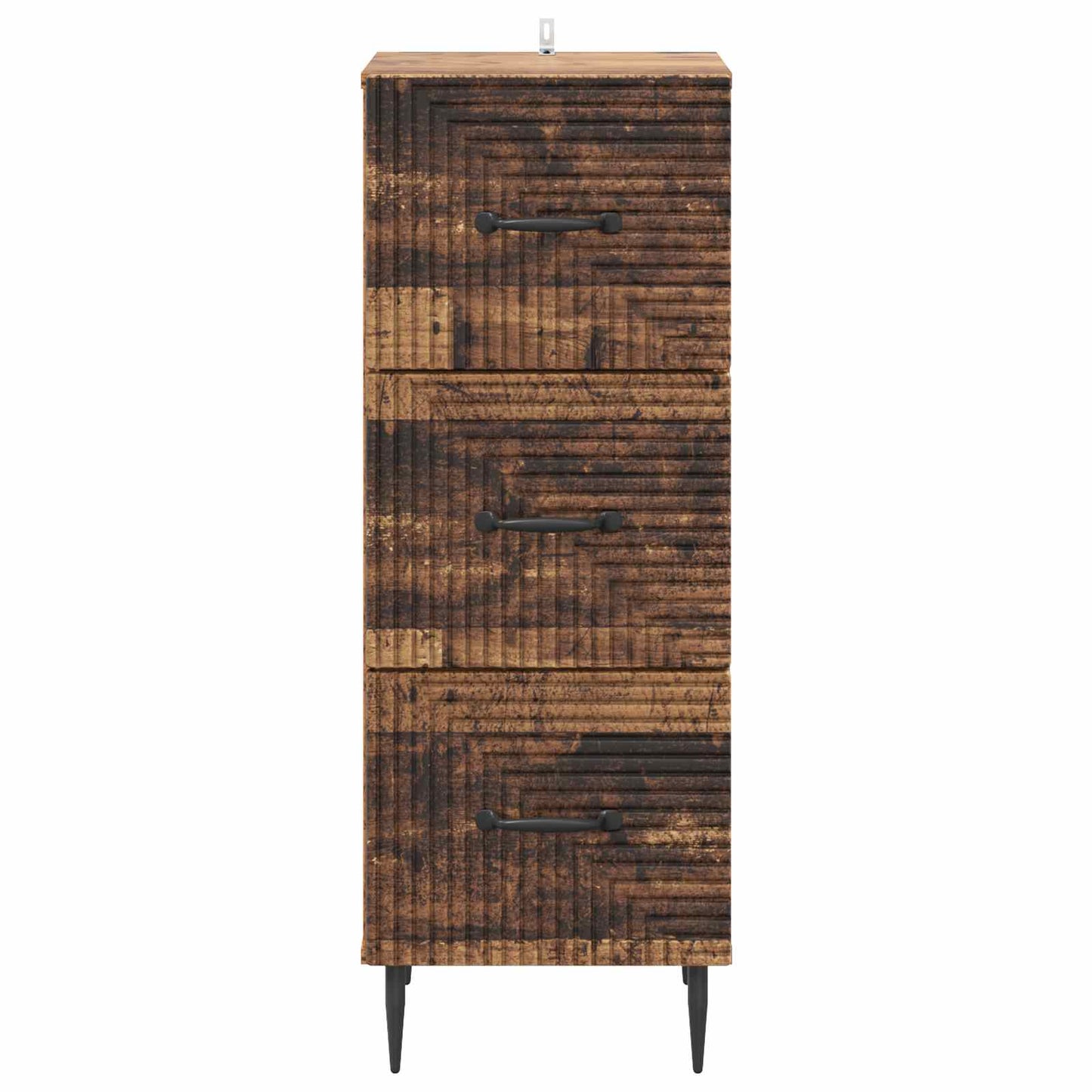 Ladenkast Oud hout 33 x 34,5 x 89,5 cm Bewerkt hout is nu te koop bij PeponiXL, paradijselijk wonen!