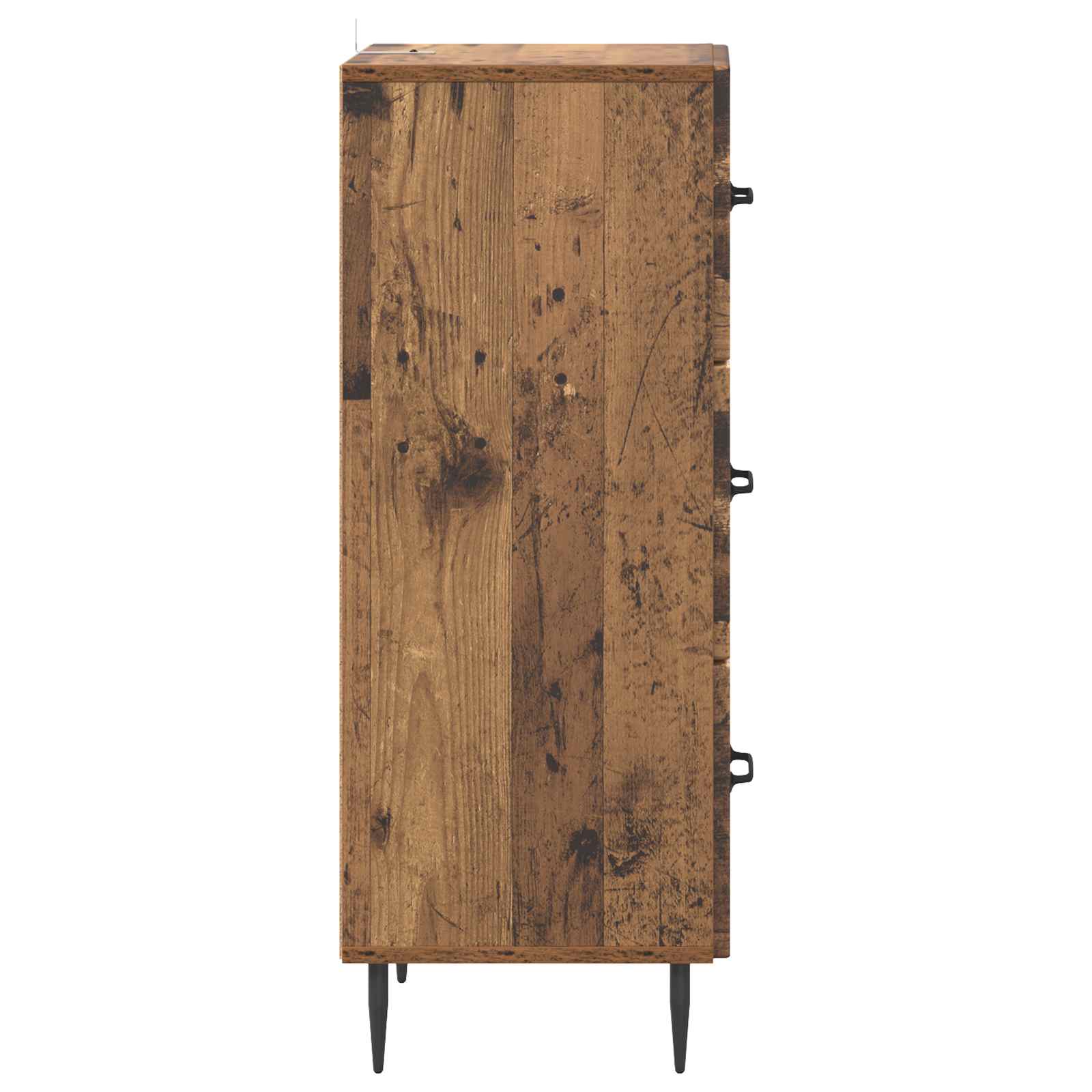 Ladenkast Oud hout 33 x 34,5 x 89,5 cm Bewerkt hout is nu te koop bij PeponiXL, paradijselijk wonen!