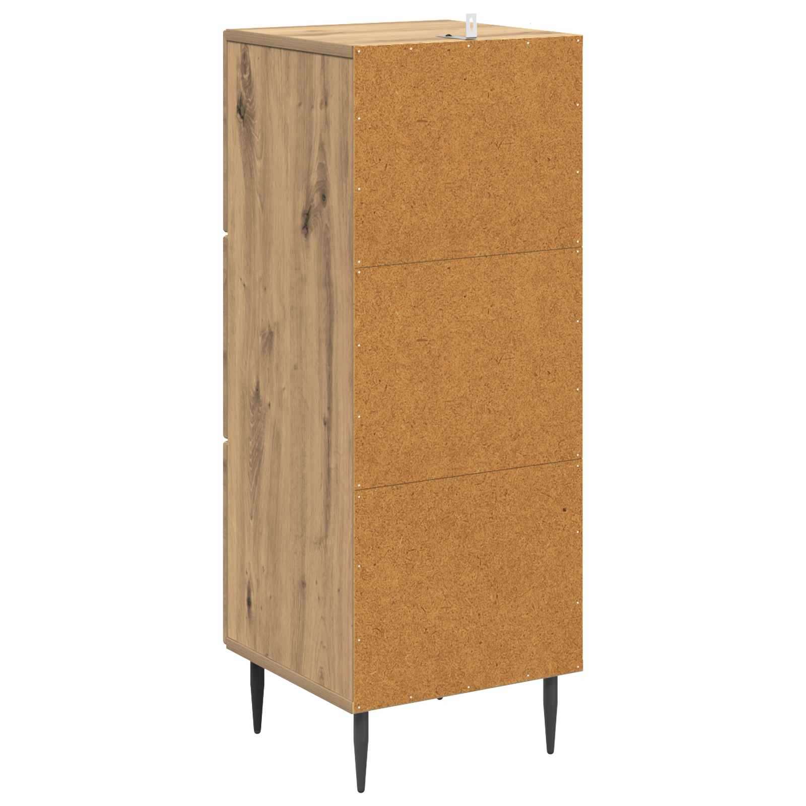 Ladenkast Artisanaal eiken 33 x 34,5 x 89,5 cm Bewerkt hout is nu te koop bij PeponiXL, paradijselijk wonen!