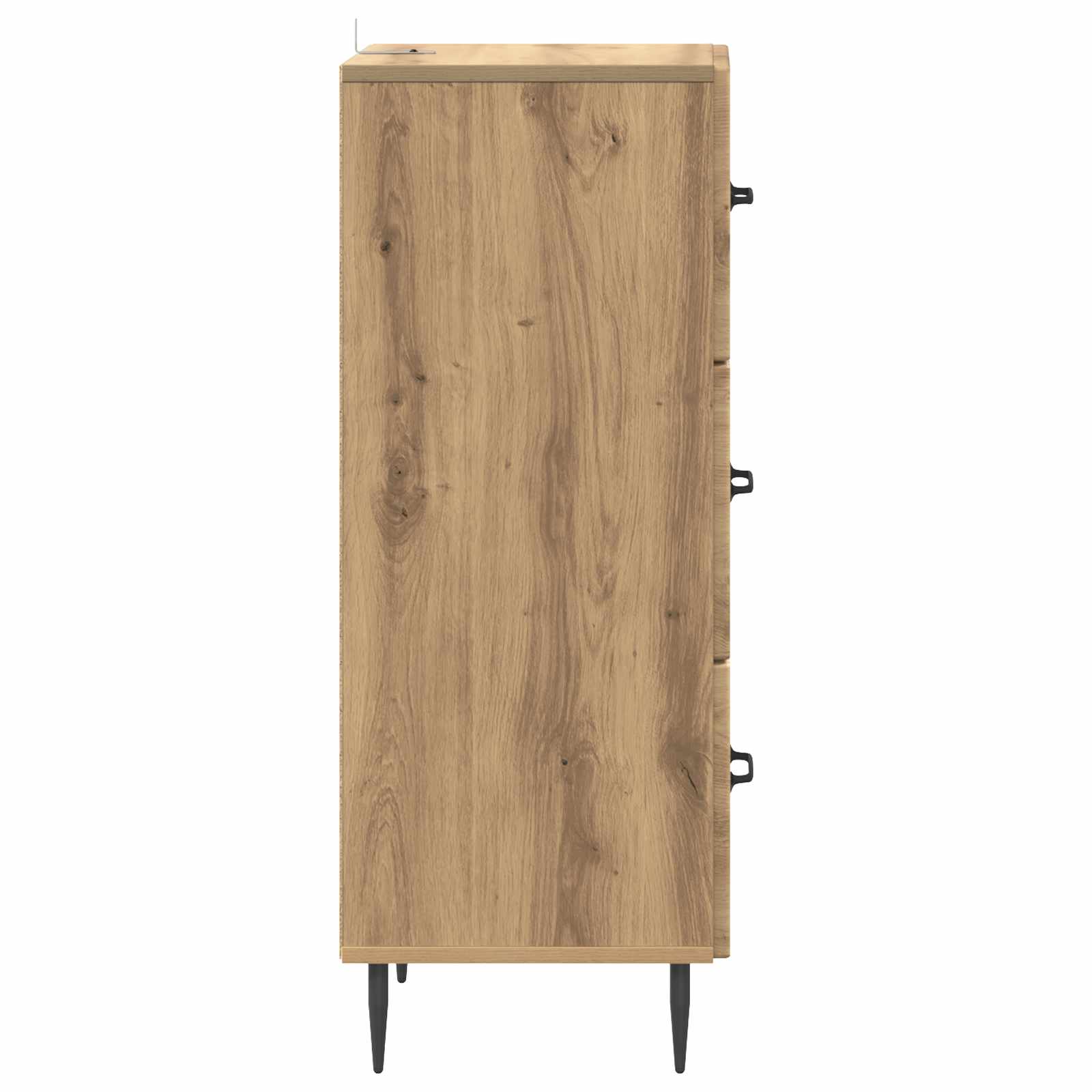 Ladenkast Artisanaal eiken 33 x 34,5 x 89,5 cm Bewerkt hout is nu te koop bij PeponiXL, paradijselijk wonen!