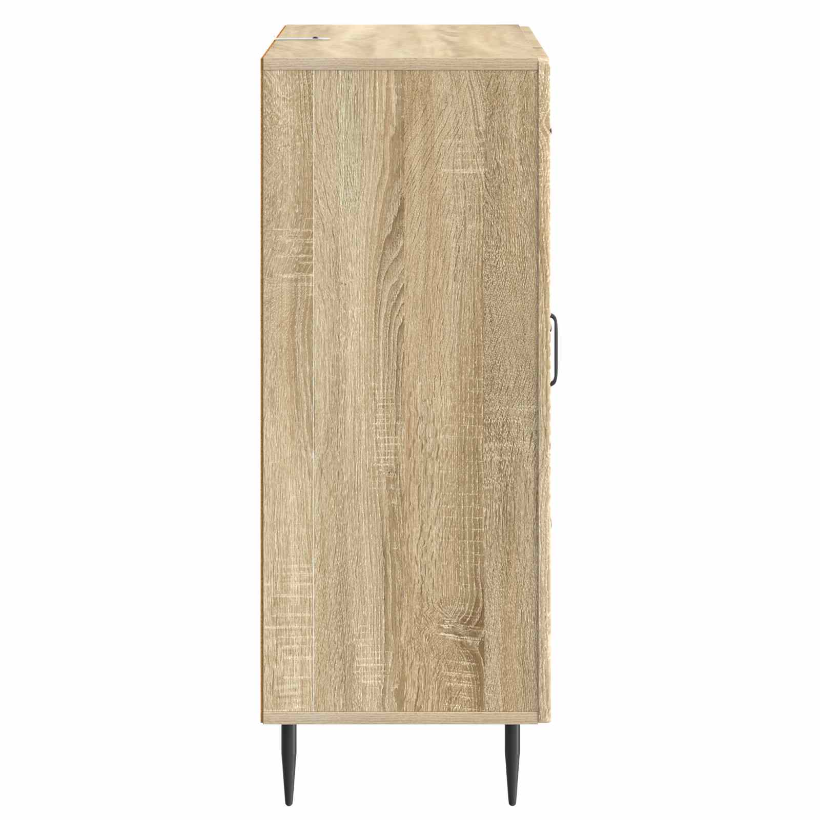 Dressoir met lade Sonoma Eiken 66 x 34,5 x 89,5 cm Bewerkt hout is nu te koop bij PeponiXL, paradijselijk wonen!