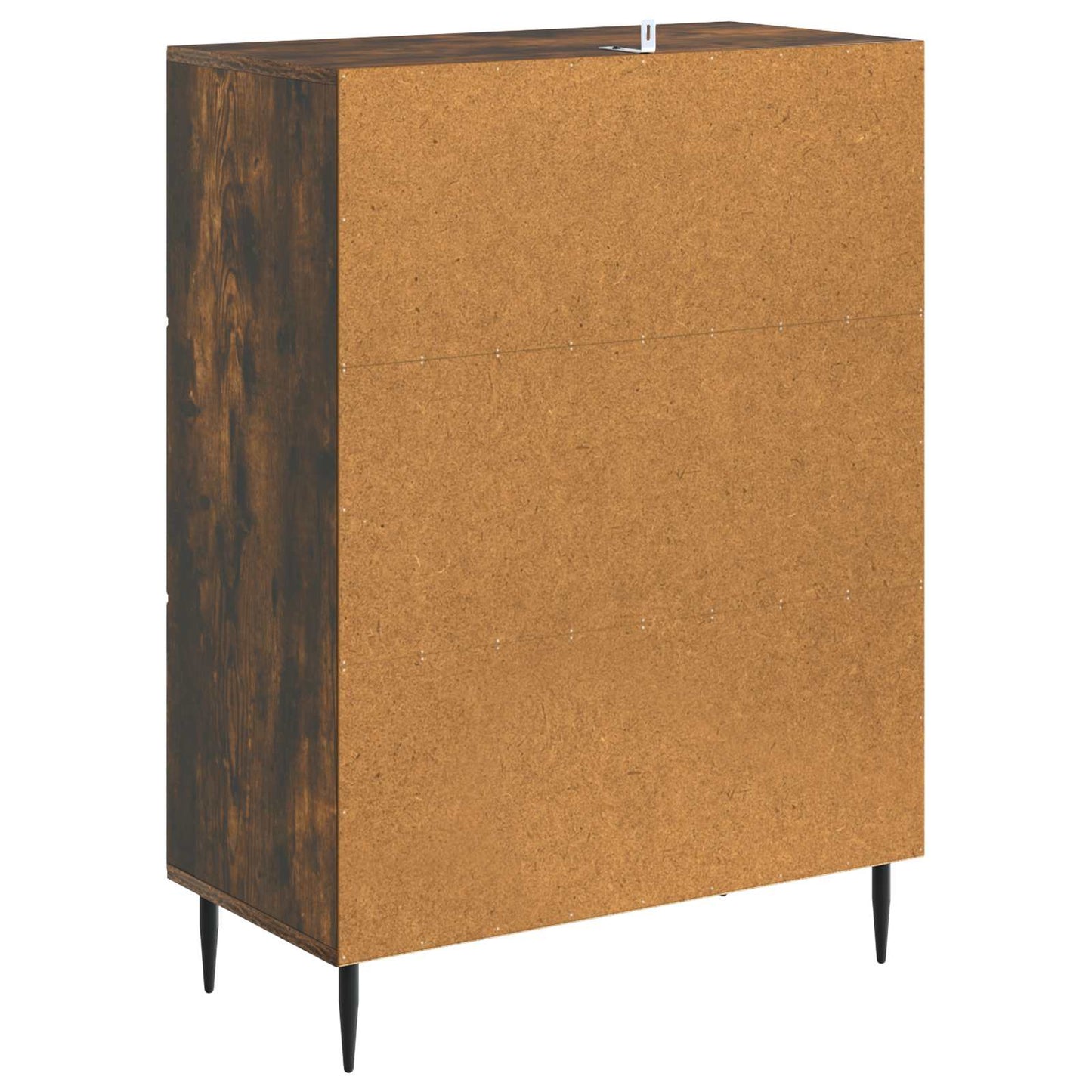 Dressoir Gerookt eiken 66 x 34,5 x 89,5 cm Bewerkt hout is nu te koop bij PeponiXL, paradijselijk wonen!