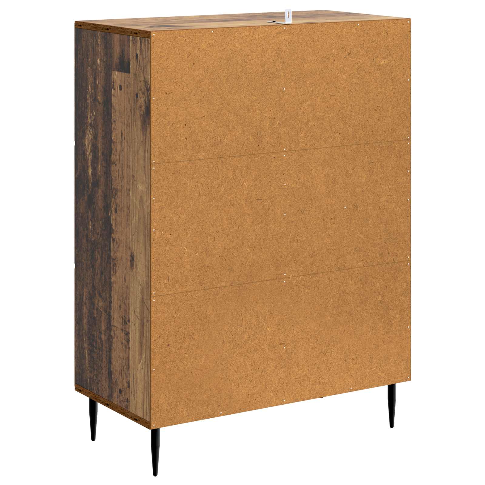 Dressoir met lade Oud hout 66 x 34,5 x 89,5 cm Bewerkt hout is nu te koop bij PeponiXL, paradijselijk wonen!