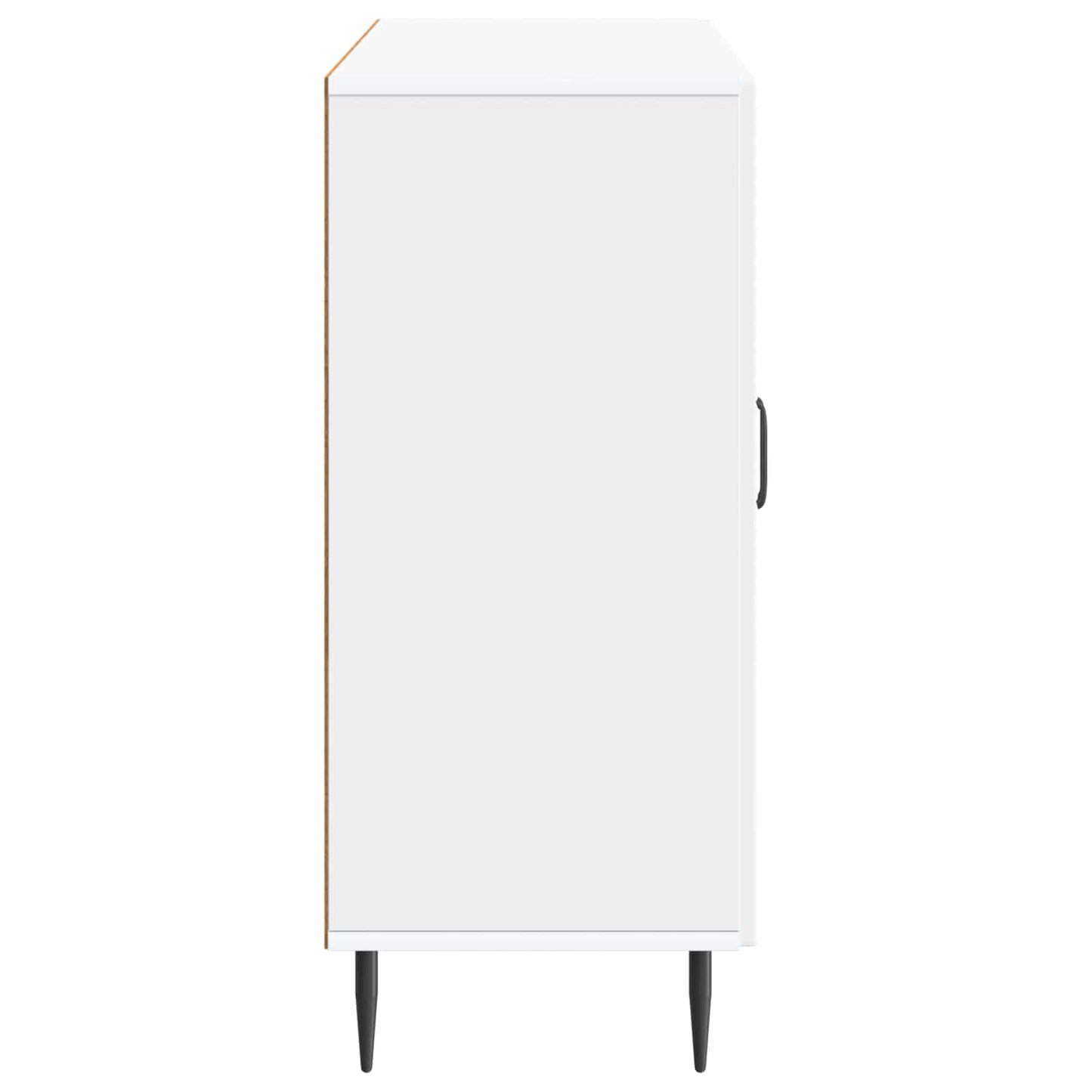 Dressoir Wit 89 x 34,5 x 80 cm Bewerkt hout is nu te koop bij PeponiXL, paradijselijk wonen!