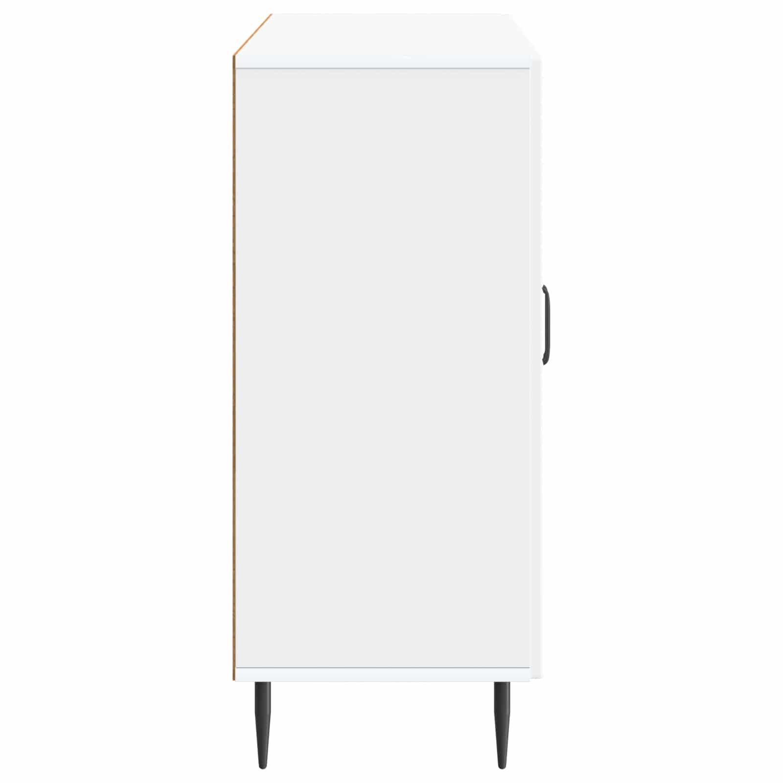 Dressoir Wit 89 x 34,5 x 80 cm Bewerkt hout is nu te koop bij PeponiXL, paradijselijk wonen!