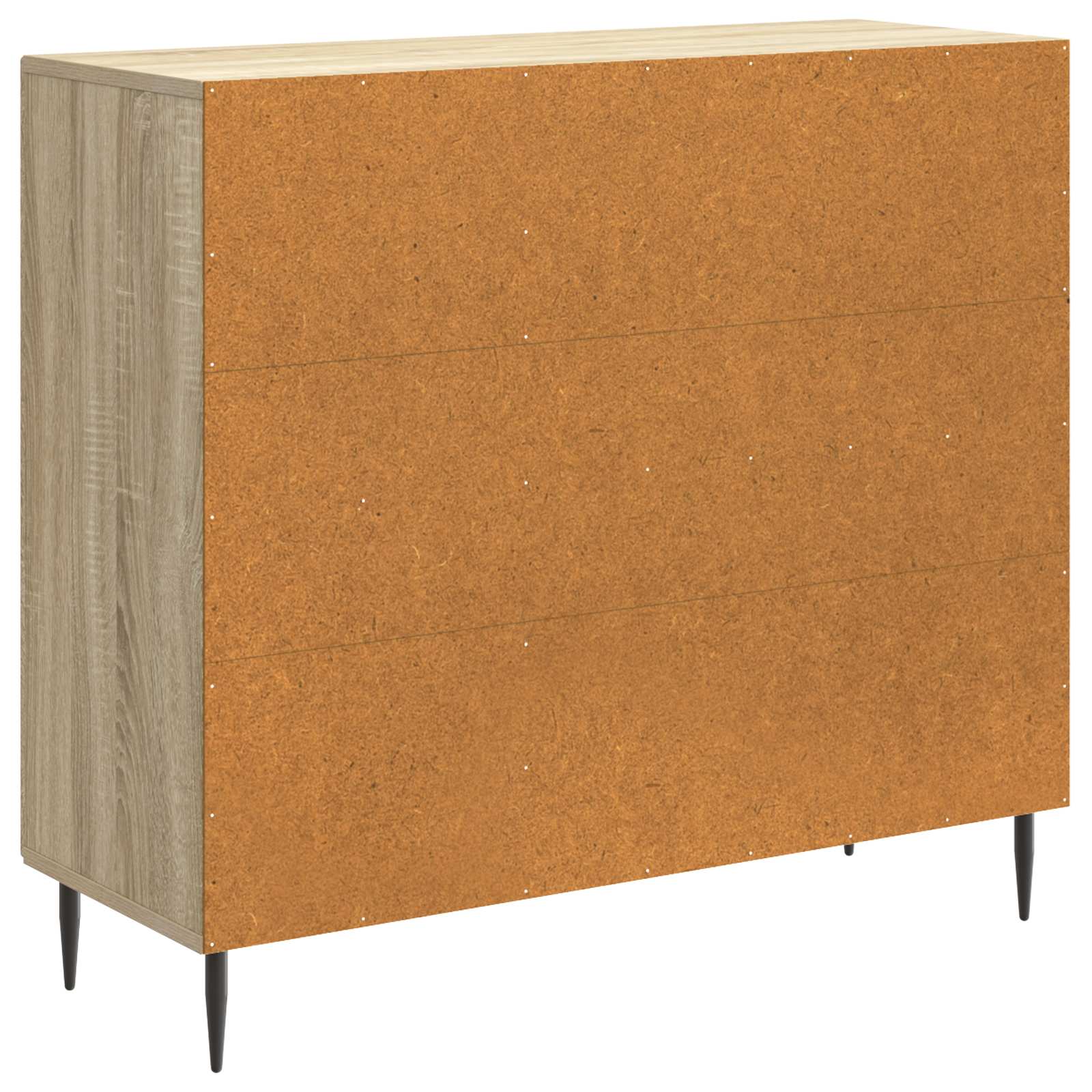 Dressoir Sonoma Eiken 89 x 34,5 x 80 cm Bewerkt hout is nu te koop bij PeponiXL, paradijselijk wonen!