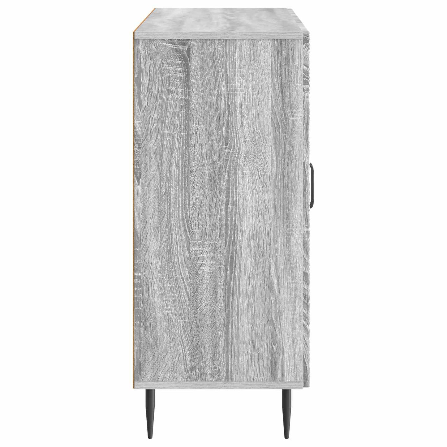 Dressoir Grijs sonoma 89 x 34,5 x 80 cm Bewerkt hout is nu te koop bij PeponiXL, paradijselijk wonen!