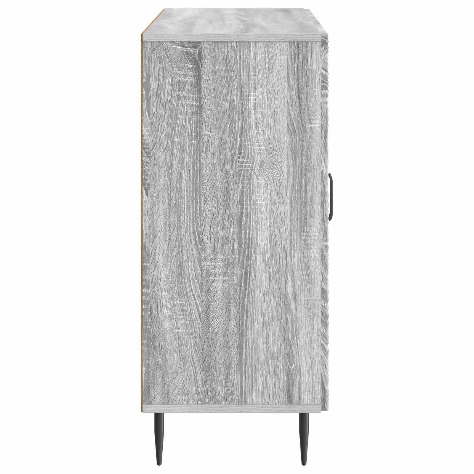 Dressoir Grijs sonoma 89 x 34,5 x 80 cm Bewerkt hout is nu te koop bij PeponiXL, paradijselijk wonen!